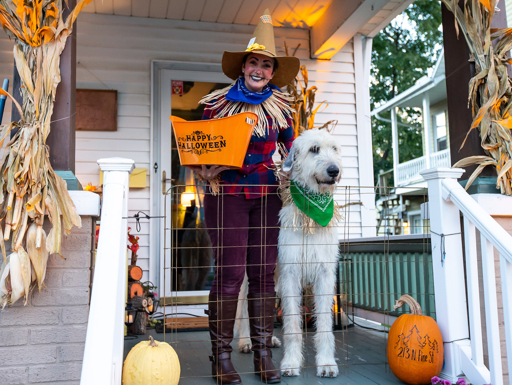 Trickortreat night in Middletown