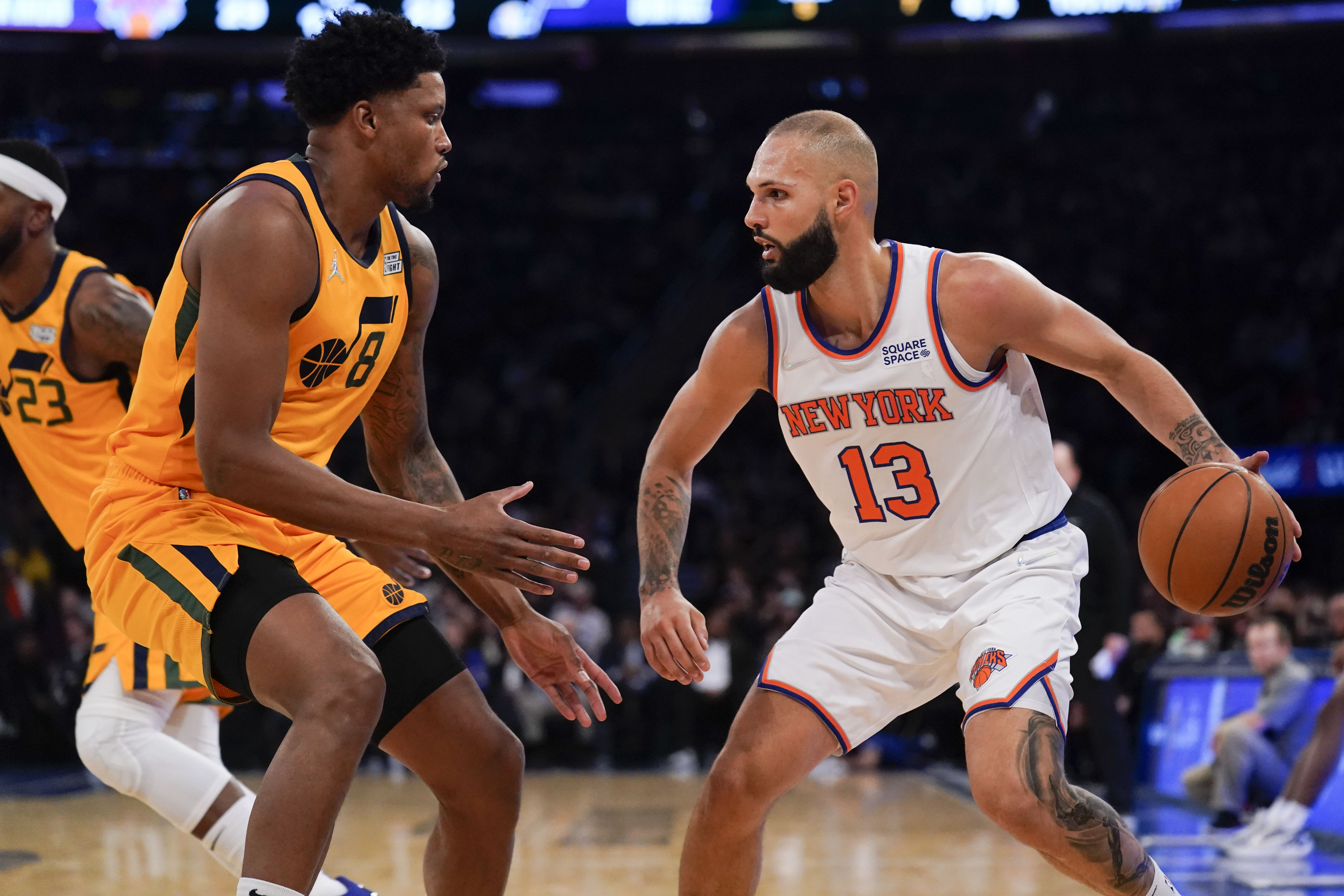 New York Knicks top Hawks in opener at Garden