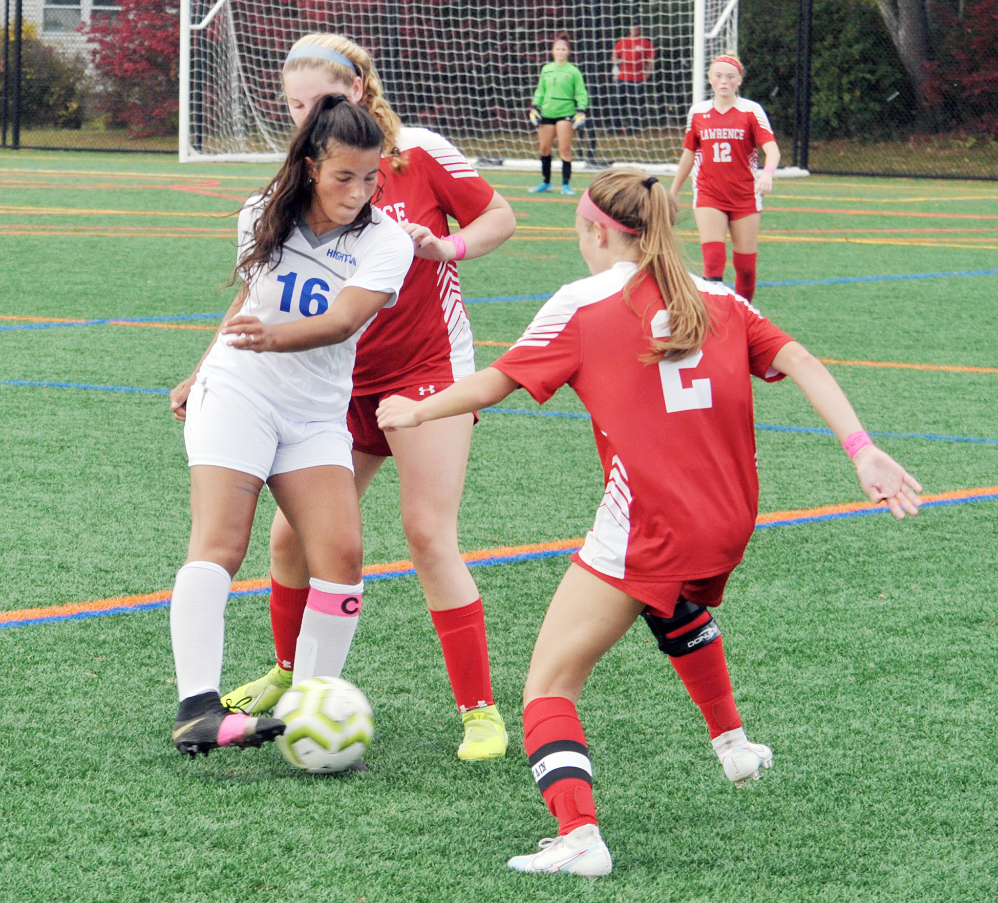 High School Girls Soccer Hightstown High School at Lawrenceville High