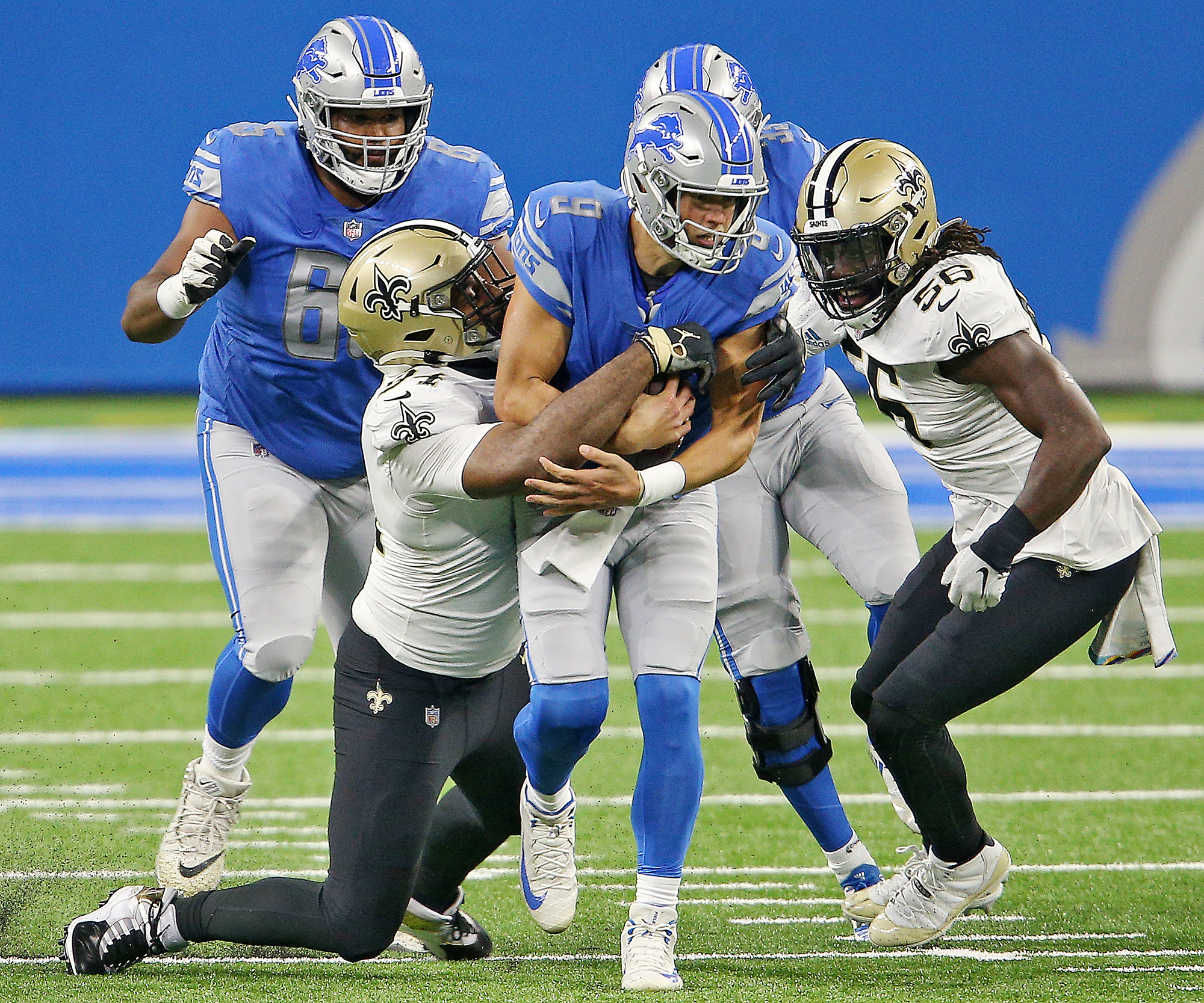 Detroit Lions vs. New Orleans Saints – October 4, 2020 