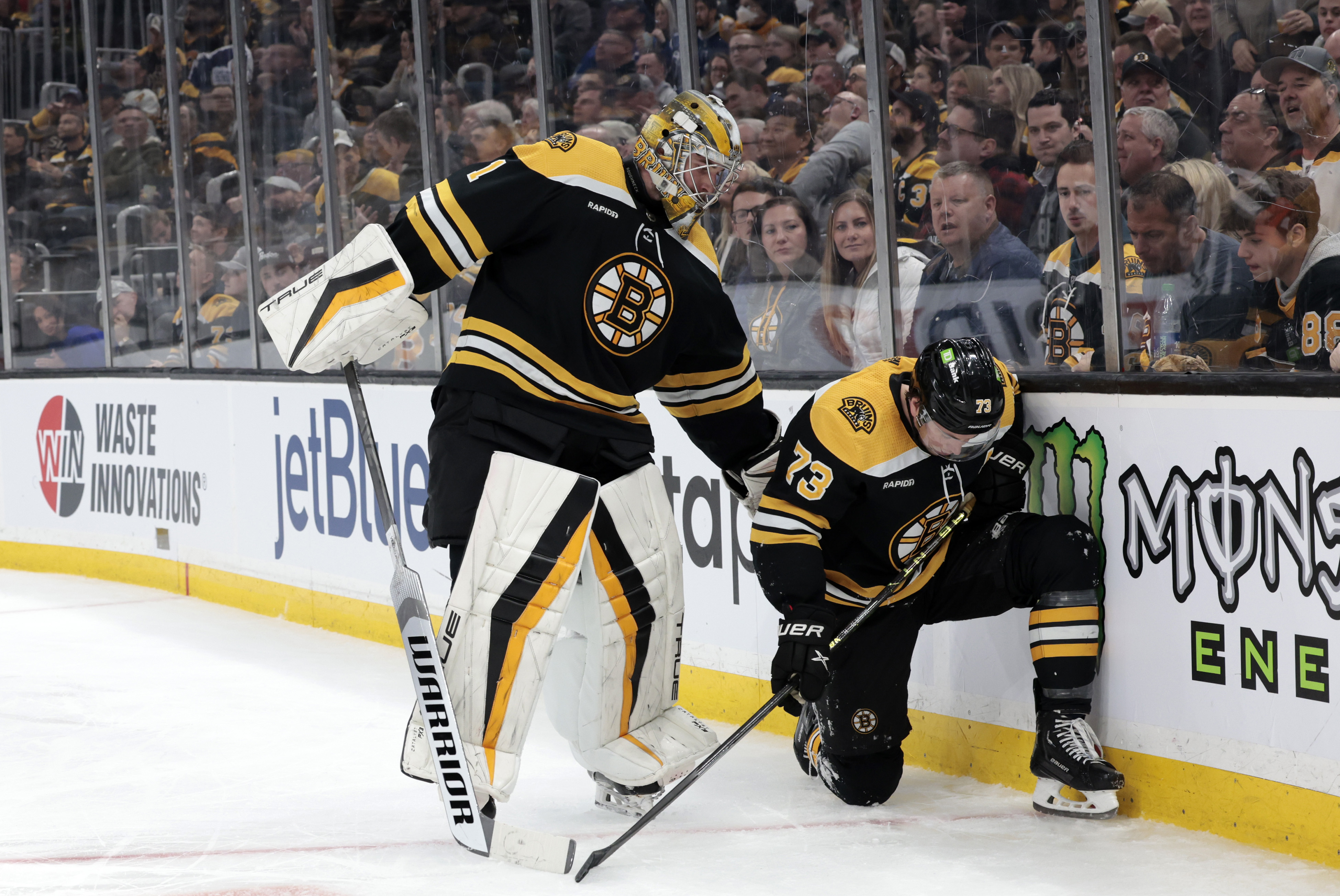 Bruins' Montgomery on Charlie McAvoy: 'He'll be playing within a week