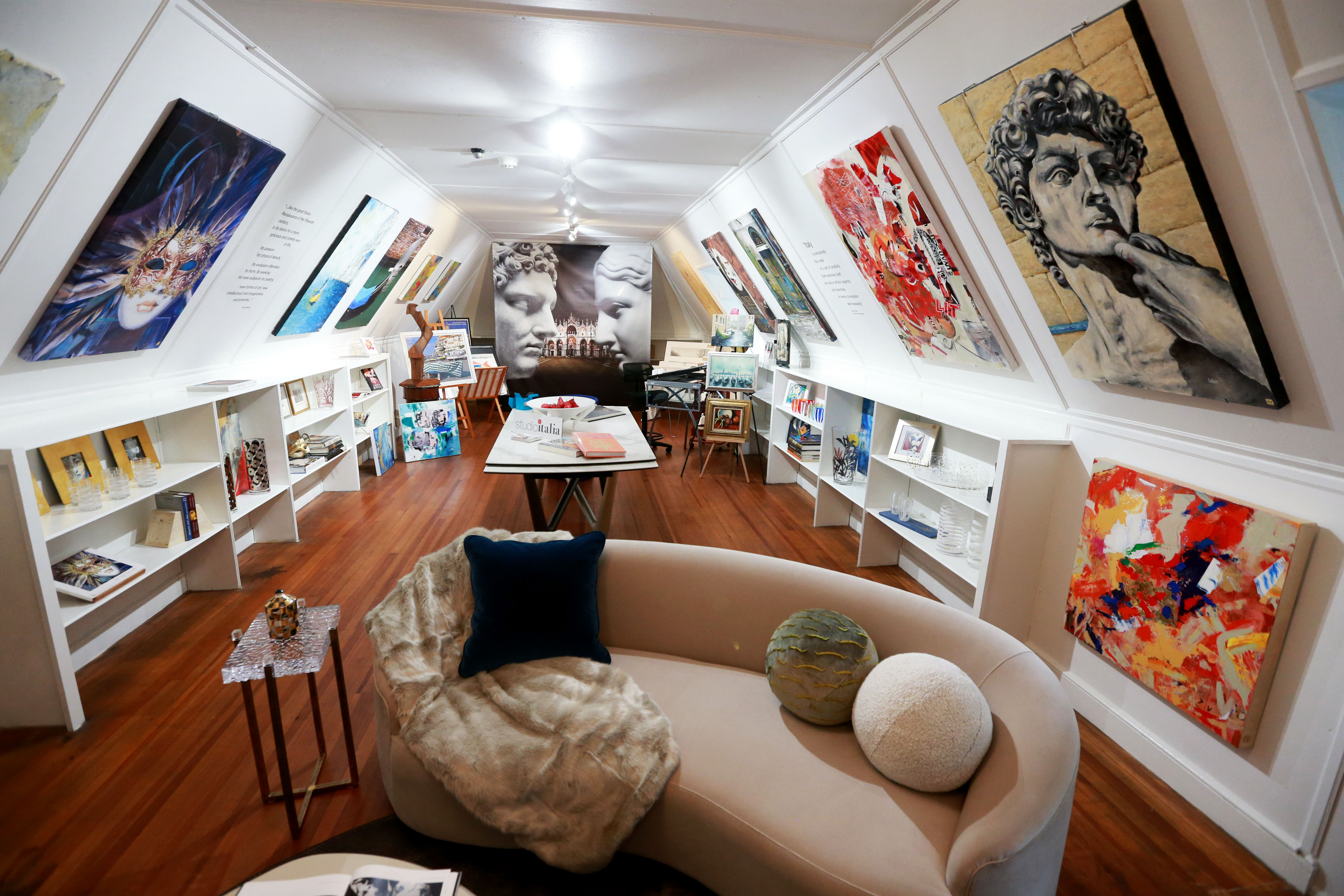 Mansion in May Splendor in September