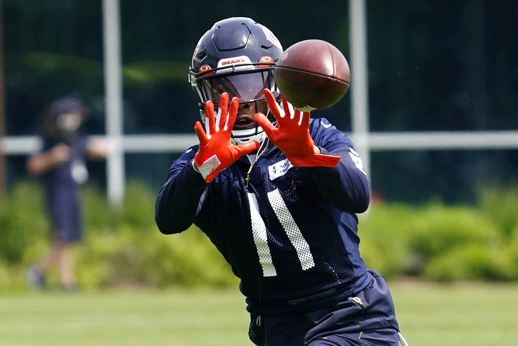 Chicago Bears rookie WR Darnell Mooney continuing to exceed expectations