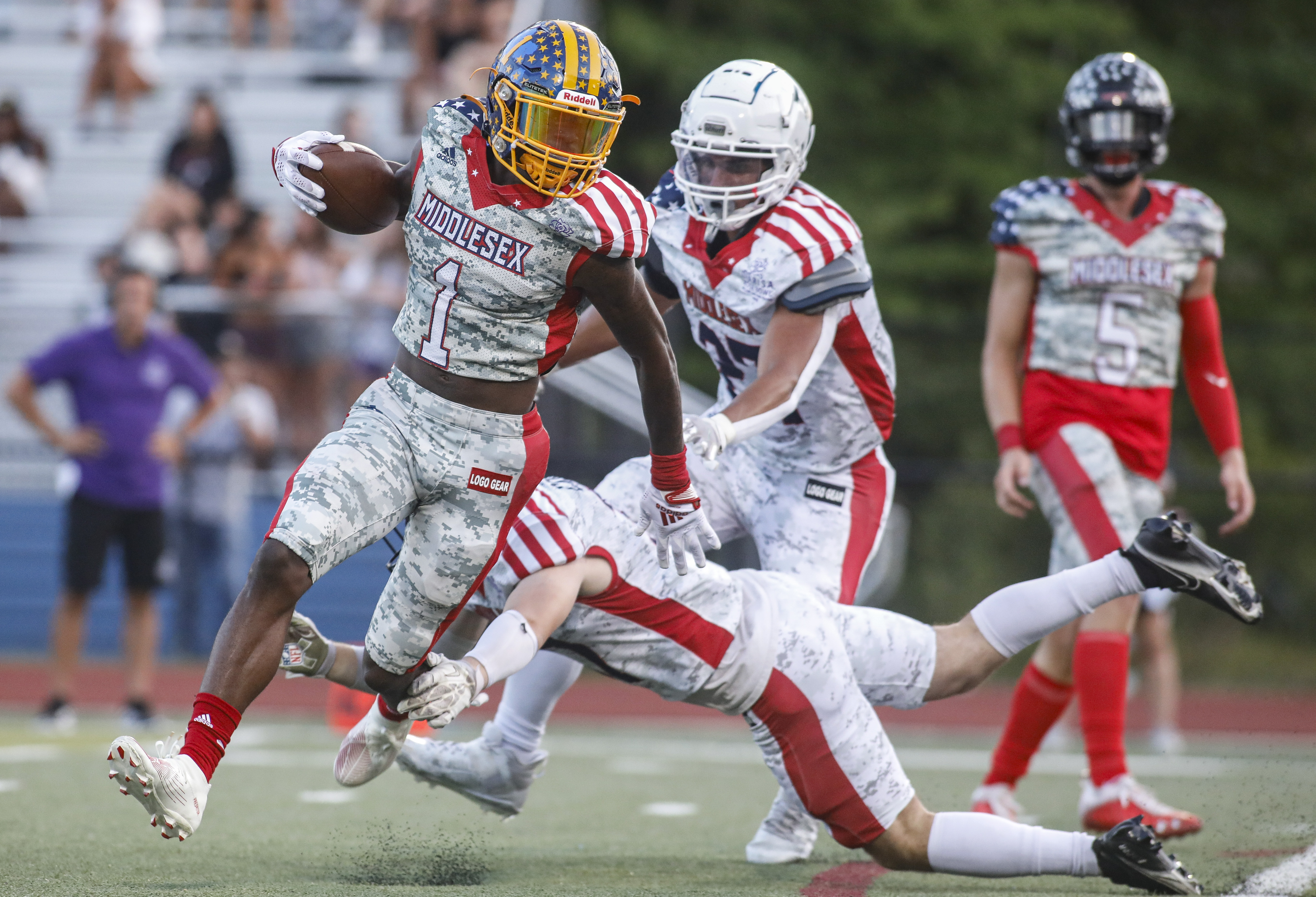 All-Star NJ players practice before Marisa Rose Bowl Charity Game