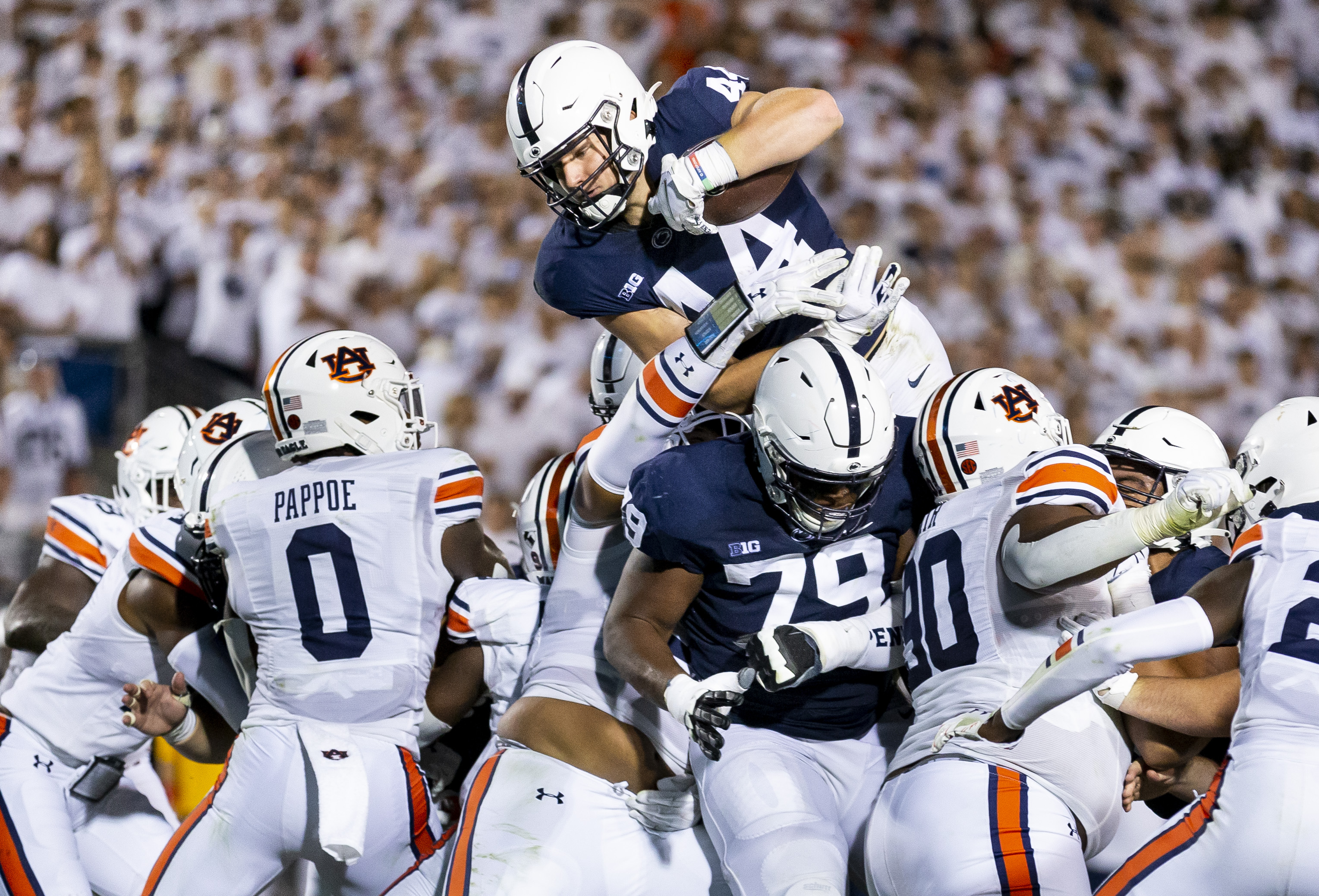 Penn State Nittany Lions football wide receiver Jahan Dotson has his sights  set high after last year's breakout campaign