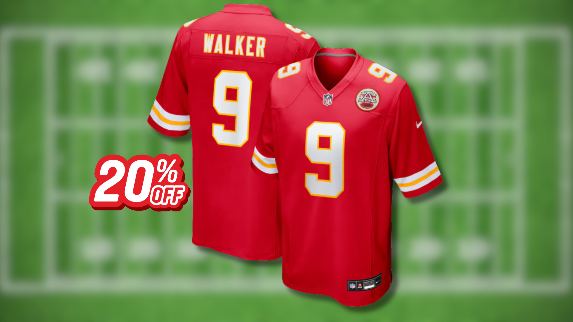 Kenneth Walker III Kansas City Chiefs jersey on sale - mlive.com