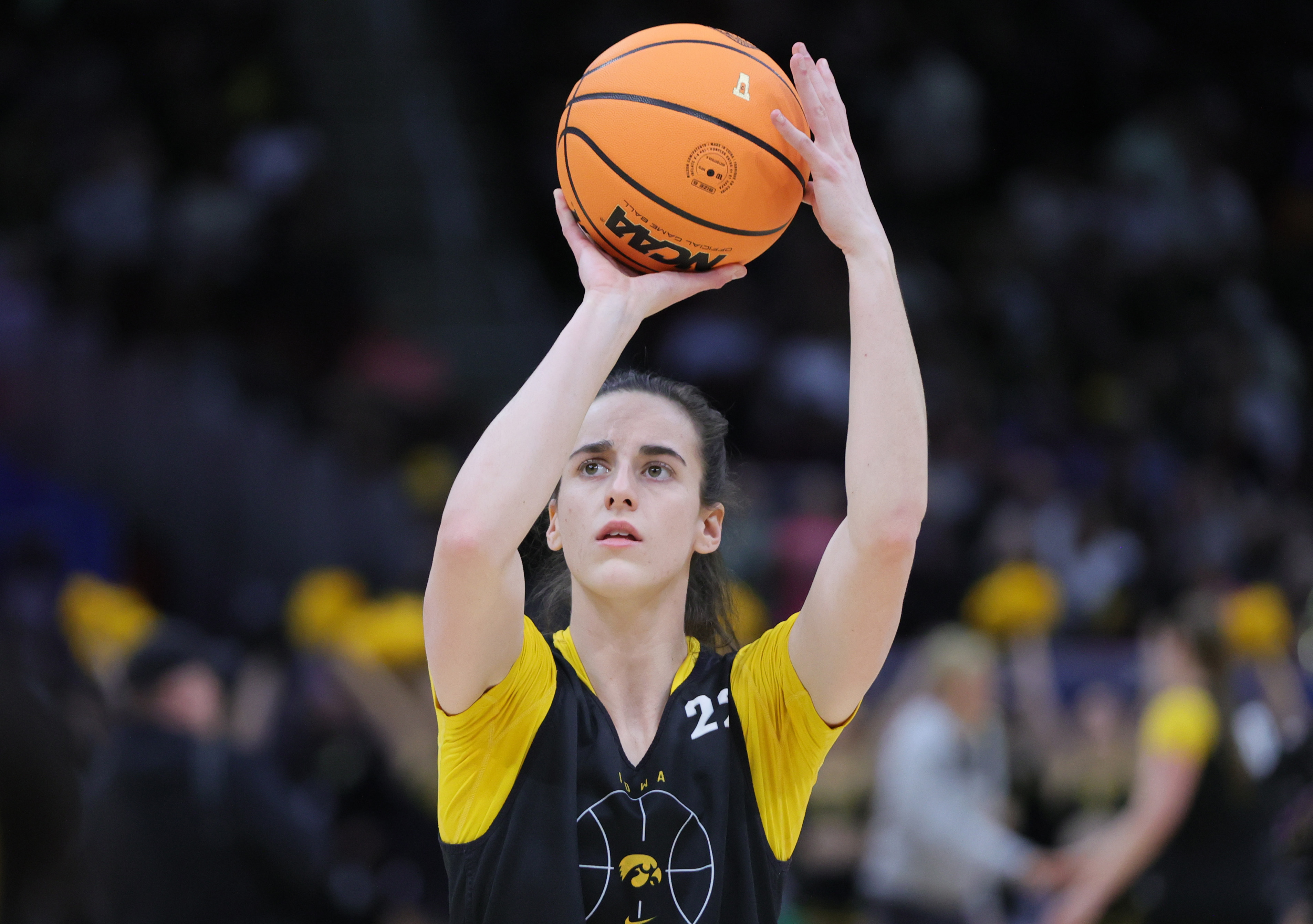 Iowa Hawkeyes open practice in Women's Final Four, April 6, 2024