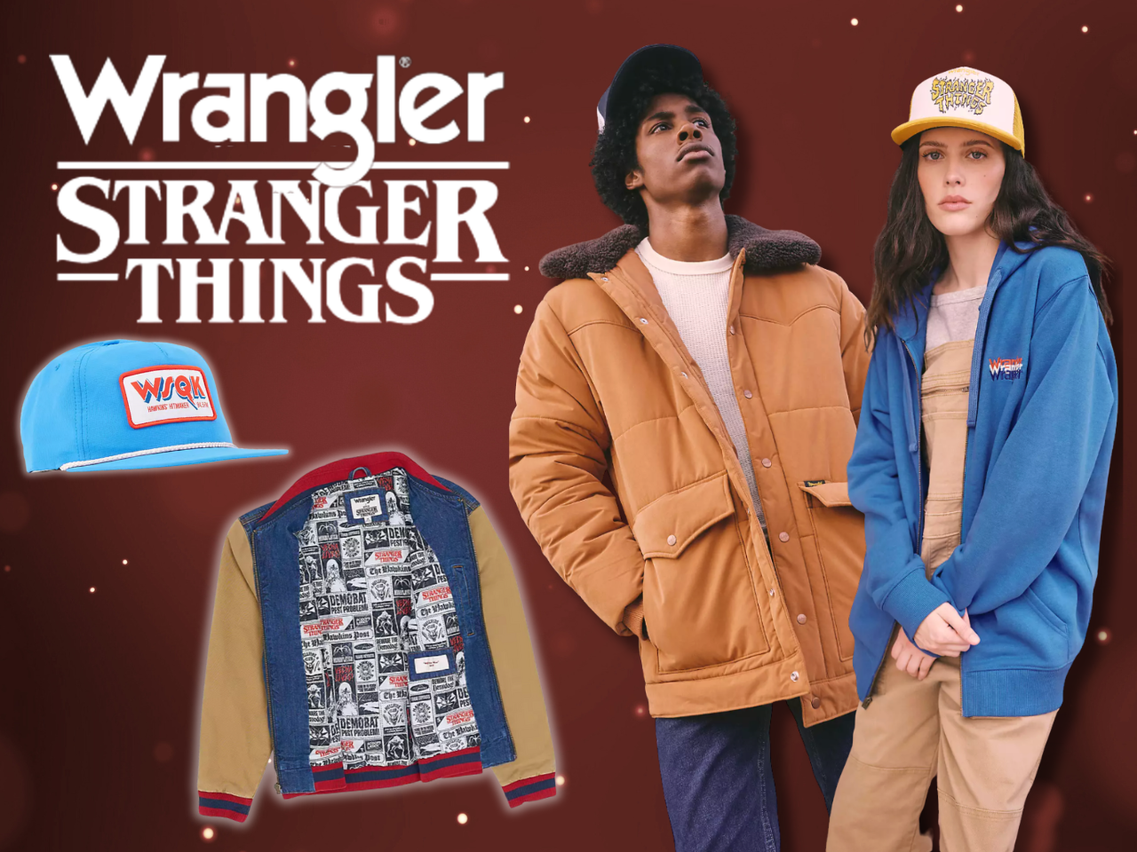 Where to buy Wrangler's new Stranger Things collection before it