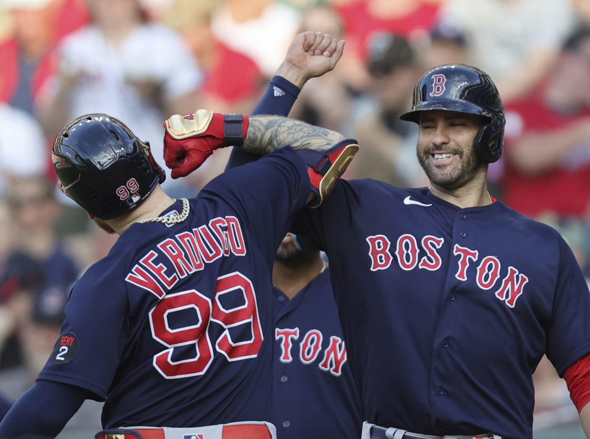 Verdugo, Bogaerts homer as Red Sox blank Twins 4-0