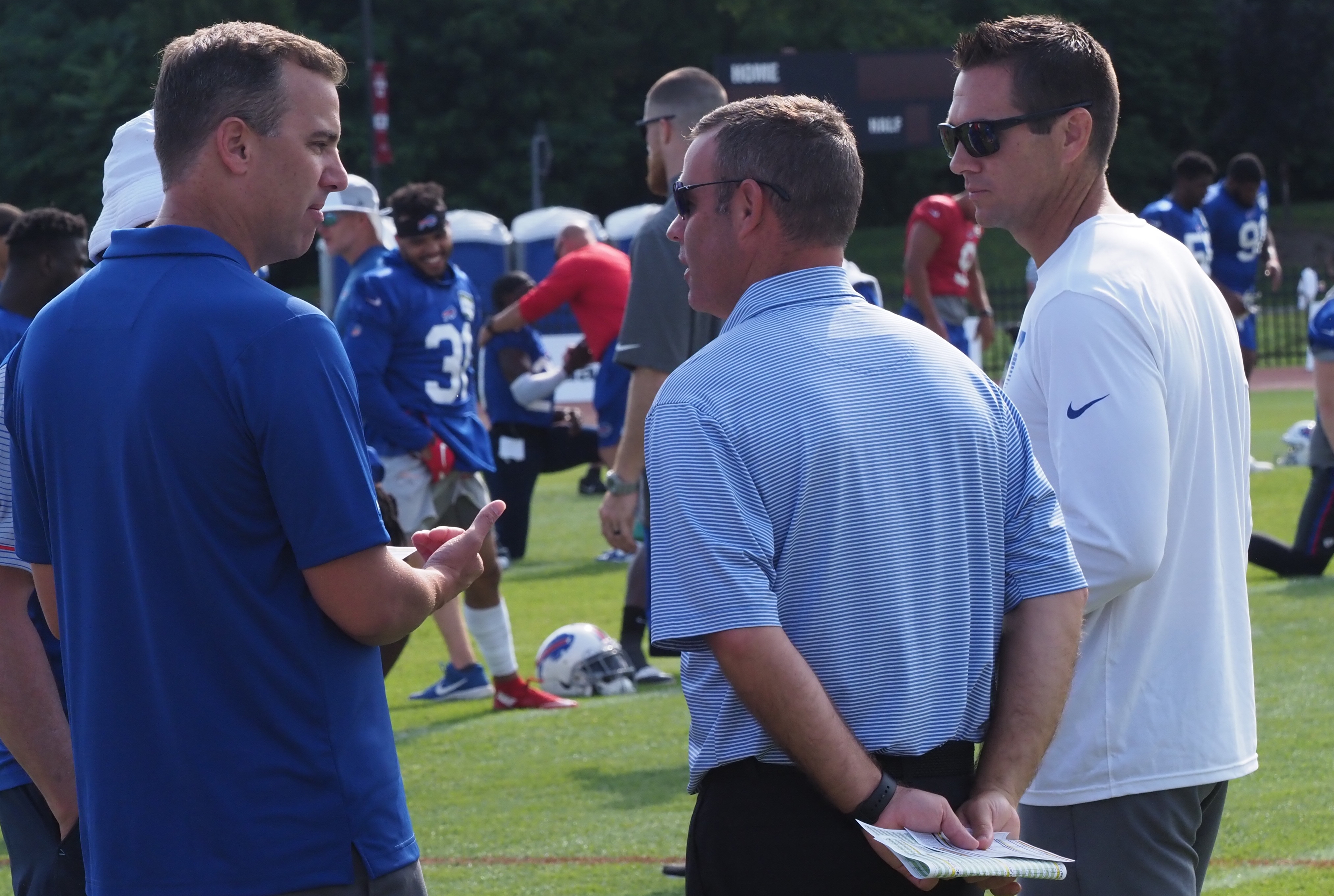 Brandon Beane was excited to keep Buffalo Bills' 2019 NFL Draft picks in  trades - Buffalo Rumblings