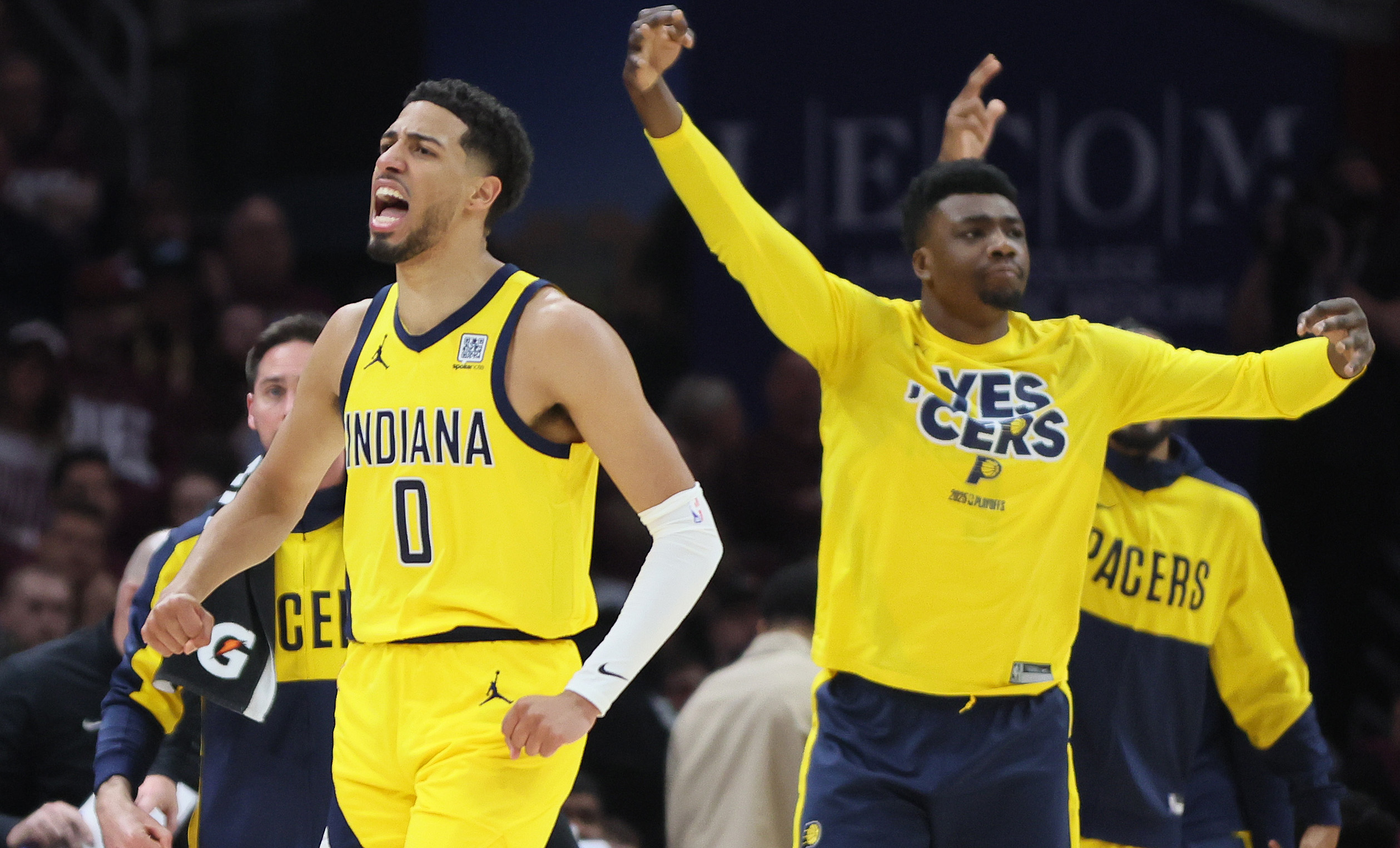 Cleveland Cavaliers vs. Indiana Pacers in game 1 of the Eastern