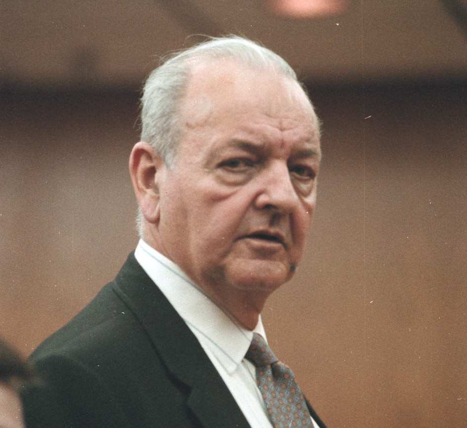 Edward Bullock was Warren County's sheriff from 1982 to 1991, when he abruptly resigned amid an investigation. This photo was taken in April 1992 when he was sentenced for official misconduct. Accusations that he sexually assaulted boys in custody persisted until his death 2015 and lawsuits allege the county knowingly ignored Bullock's actions.