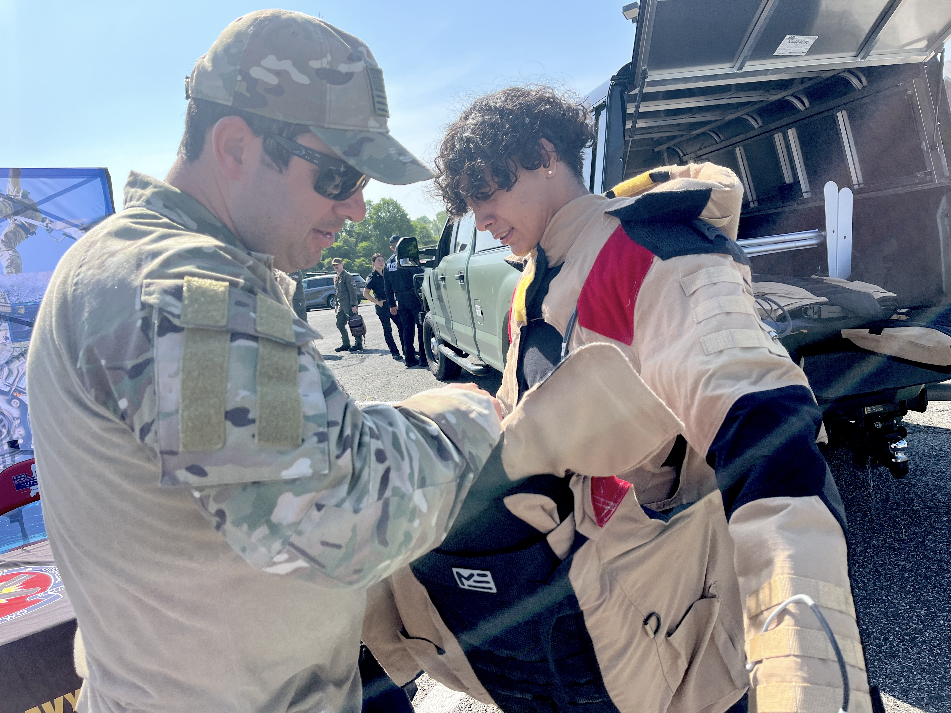 Mt. Loretto hosts the Navy with live demo - silive.com