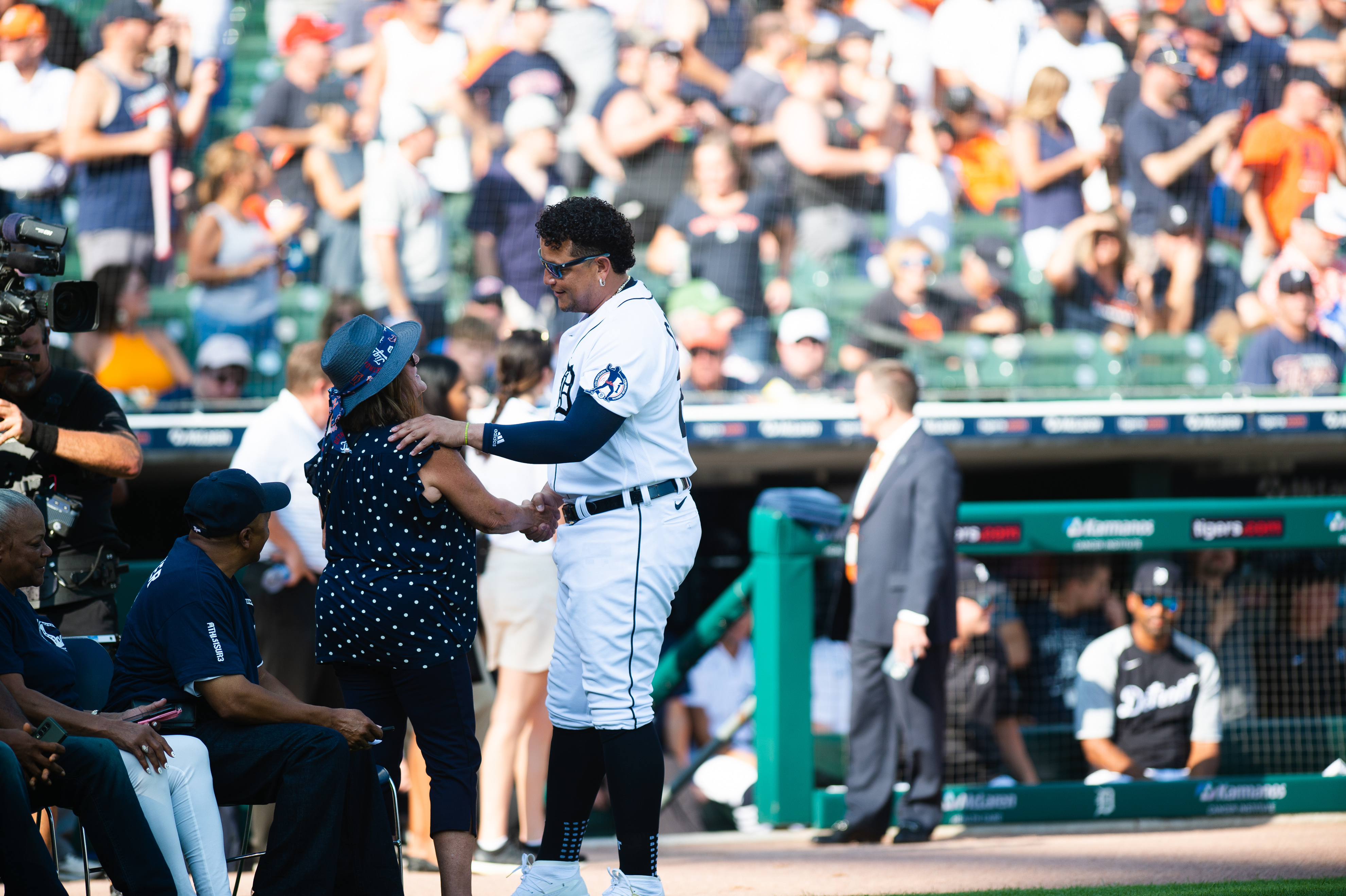 Tigers honor Lou Whitaker: Sights and sounds from Comerica Park 
