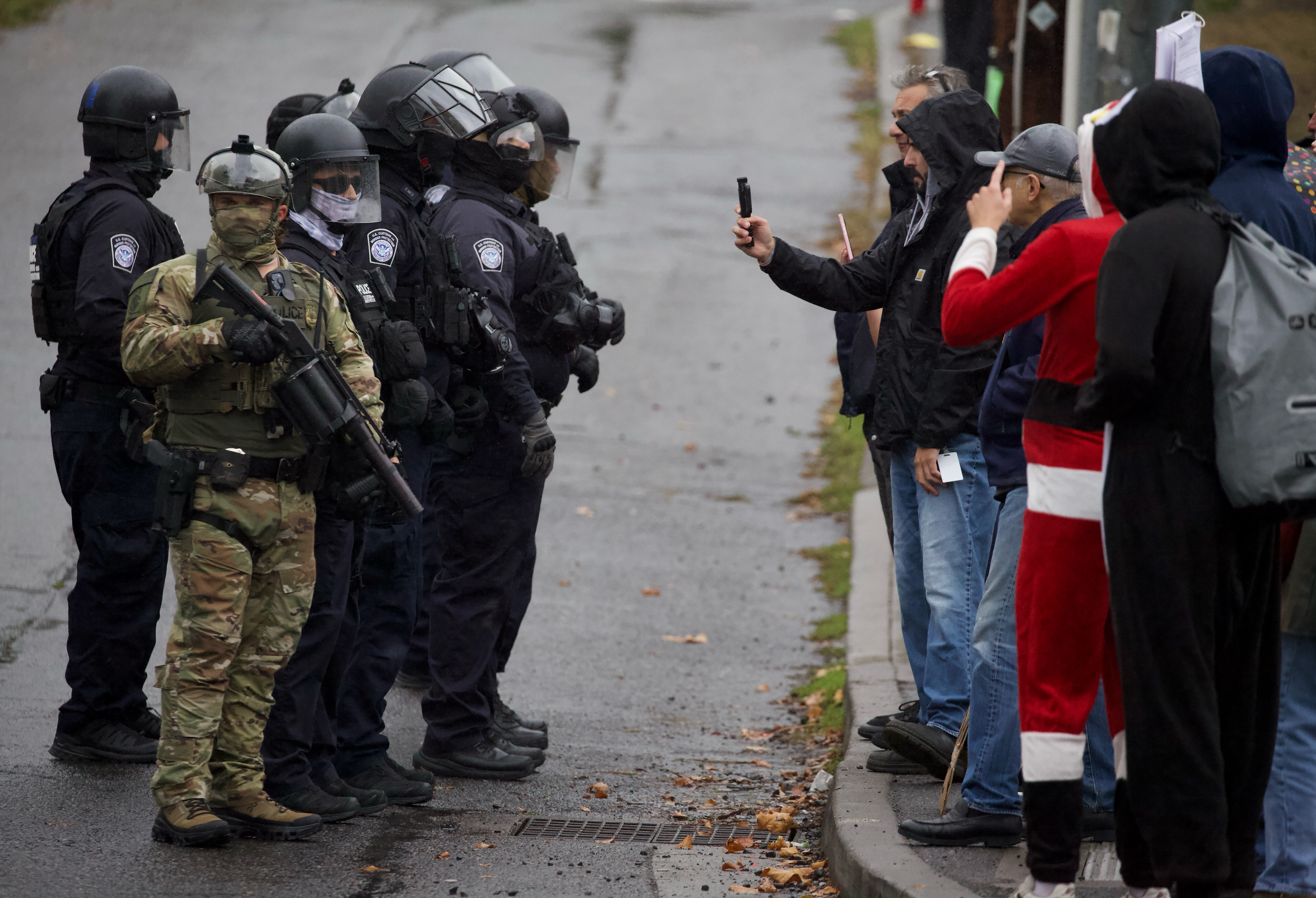 Portland ICE protest -- October 11, 2025 - oregonlive.com