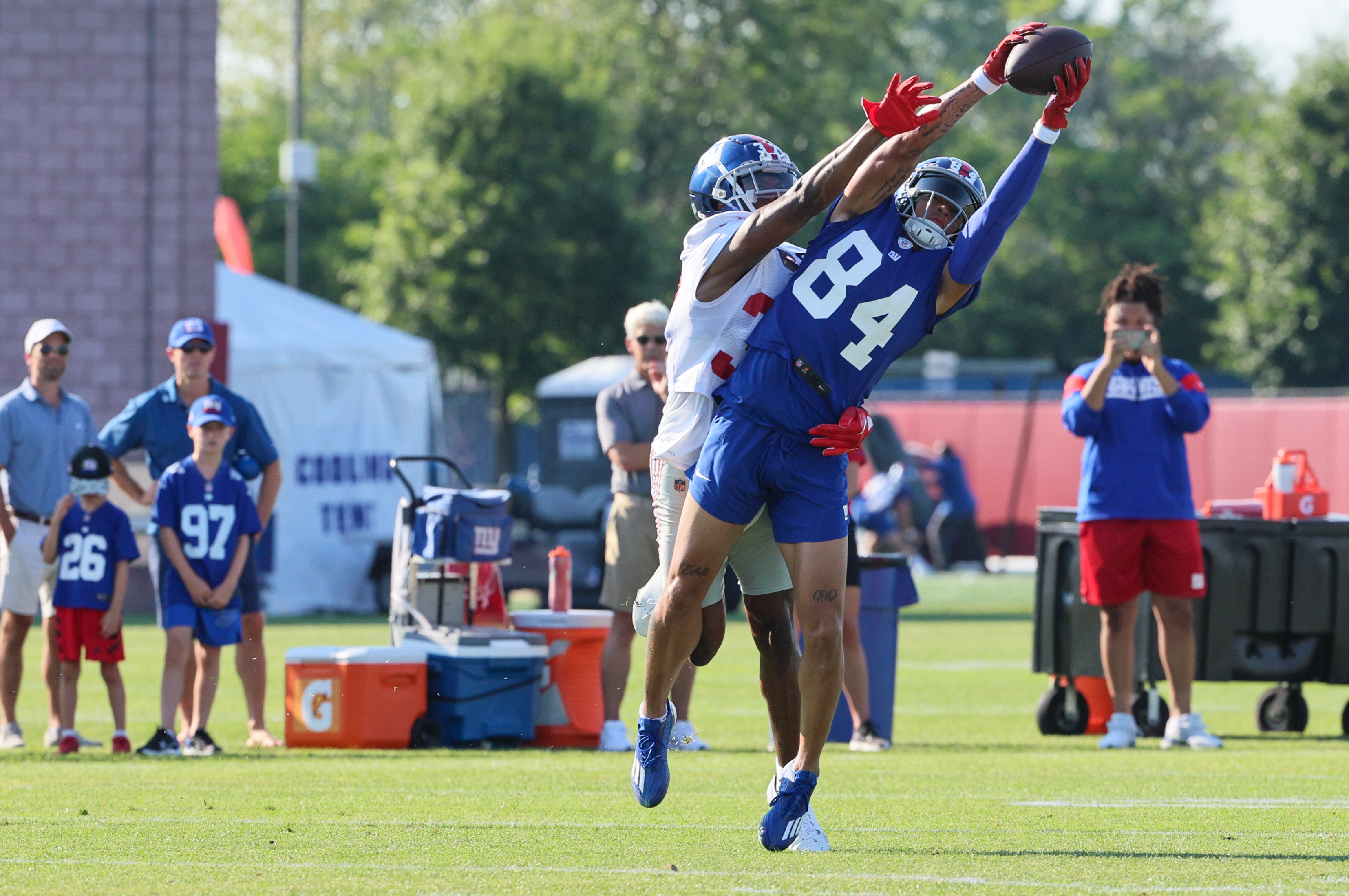 Giants WR Jalin Hyatt Claims He Became Fastest NFL Player Of All-Time