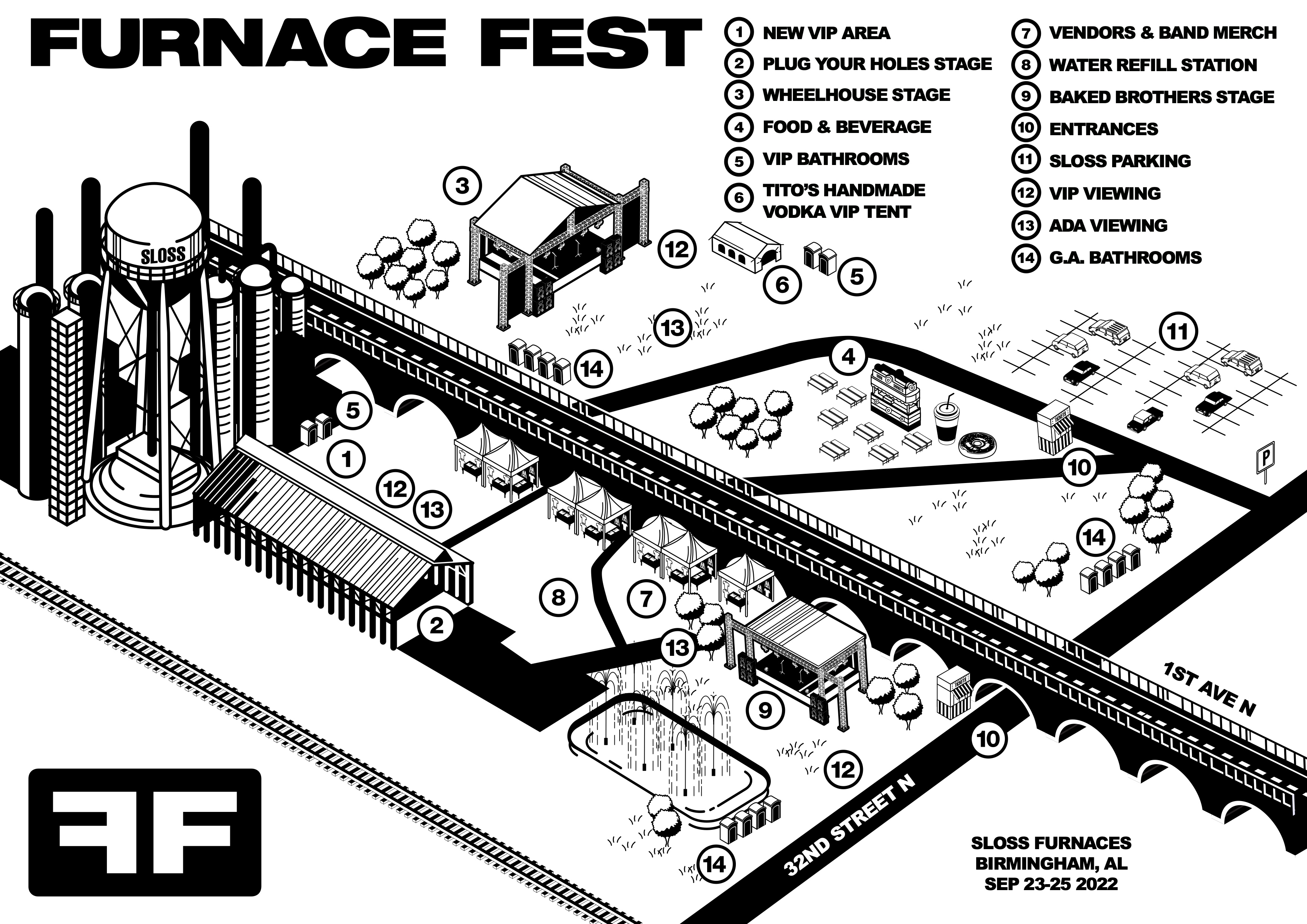 Furnace Fest 2022: Lineup, tickets, parking, other info for Alabama music  festival 