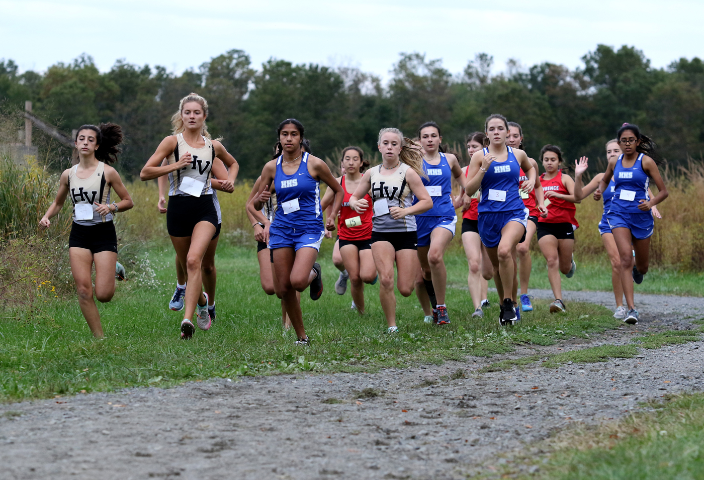 High School Boys and Girls Cross Country Meet held at Reed Bryan Farm ...