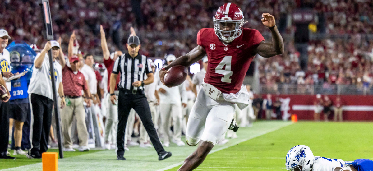 CFB Week 2 Lookahead Odds: Value on the Tide as TD Favorite?