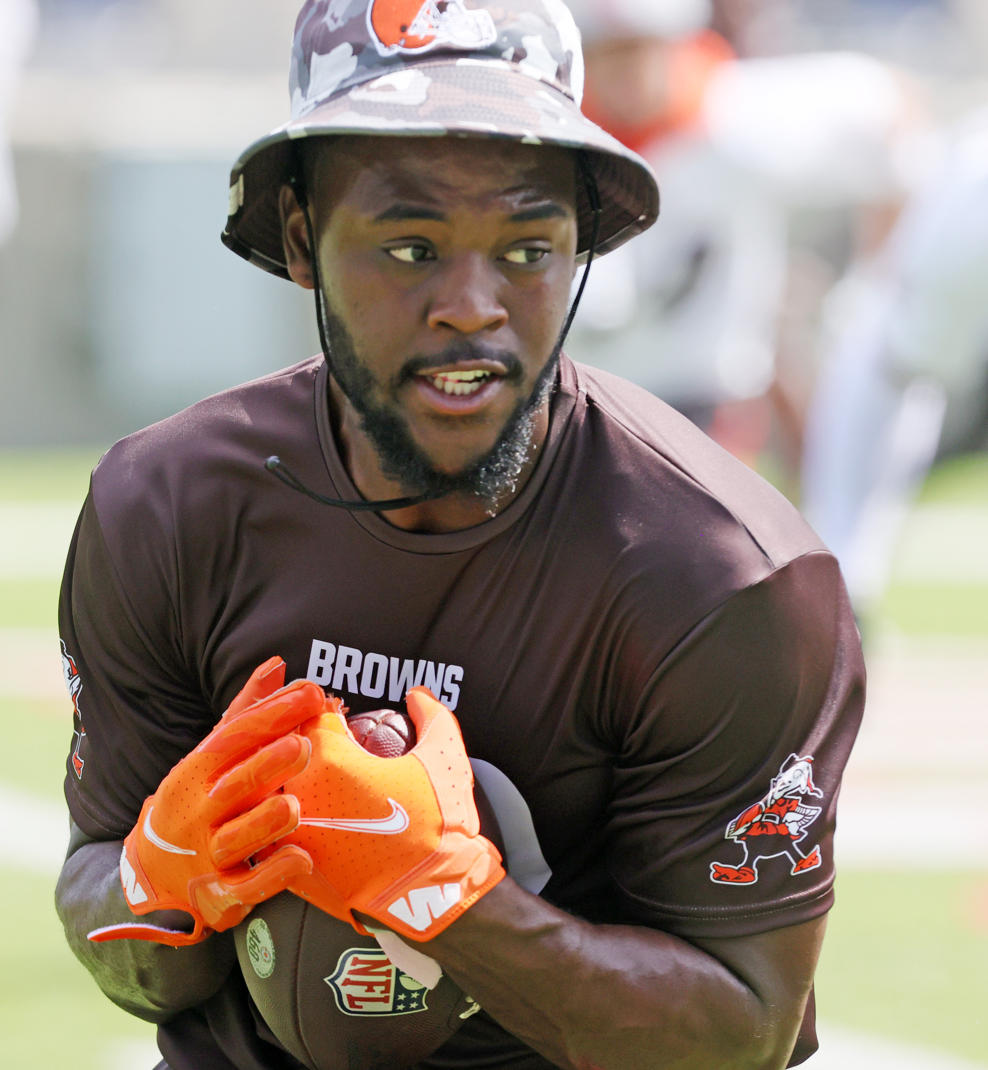 Cleveland Browns minicamp at the Pro Football Hall of Fame stadium, June  15, 2022 