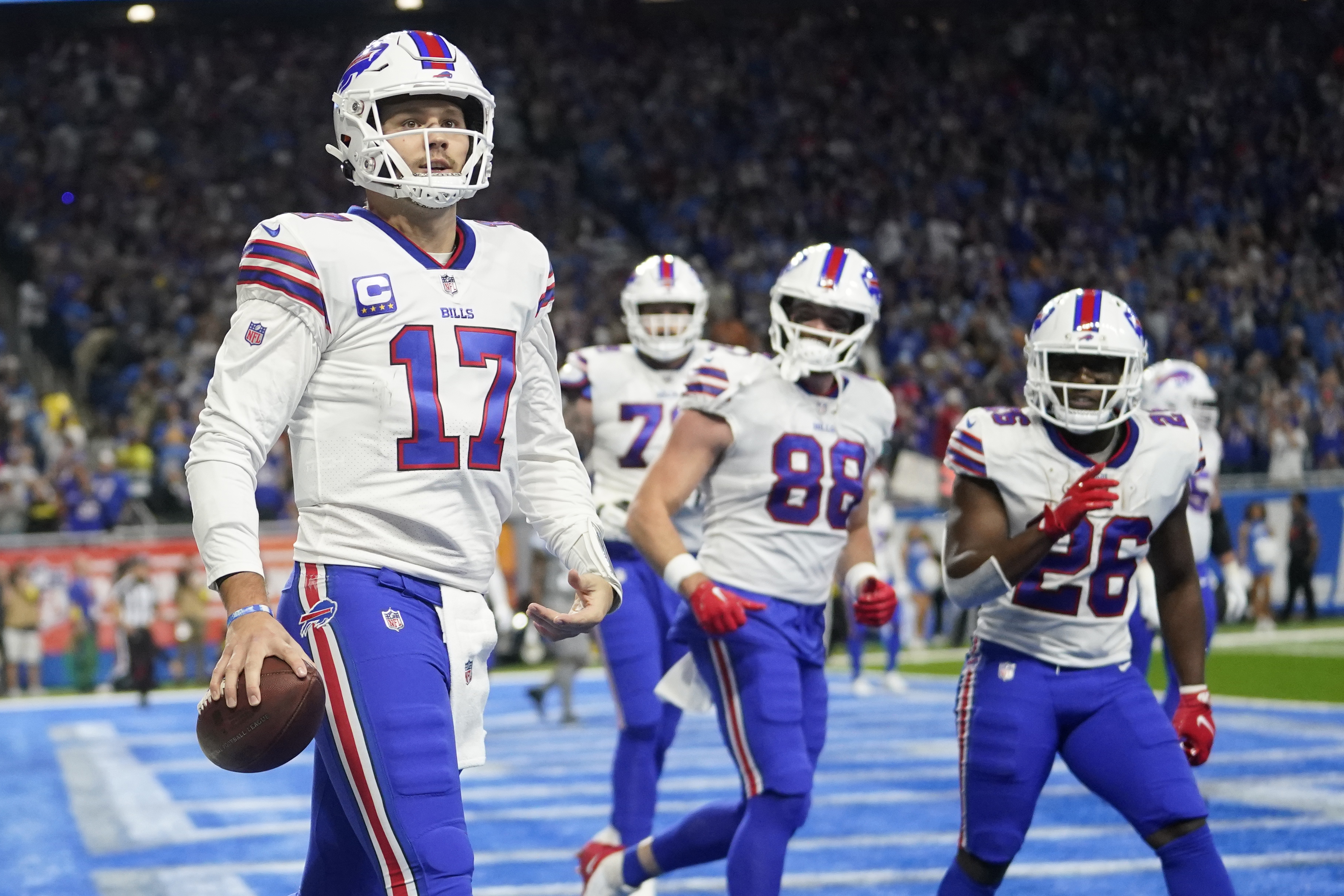 Bills' Josh Allen made NFL history again in regular season finale
