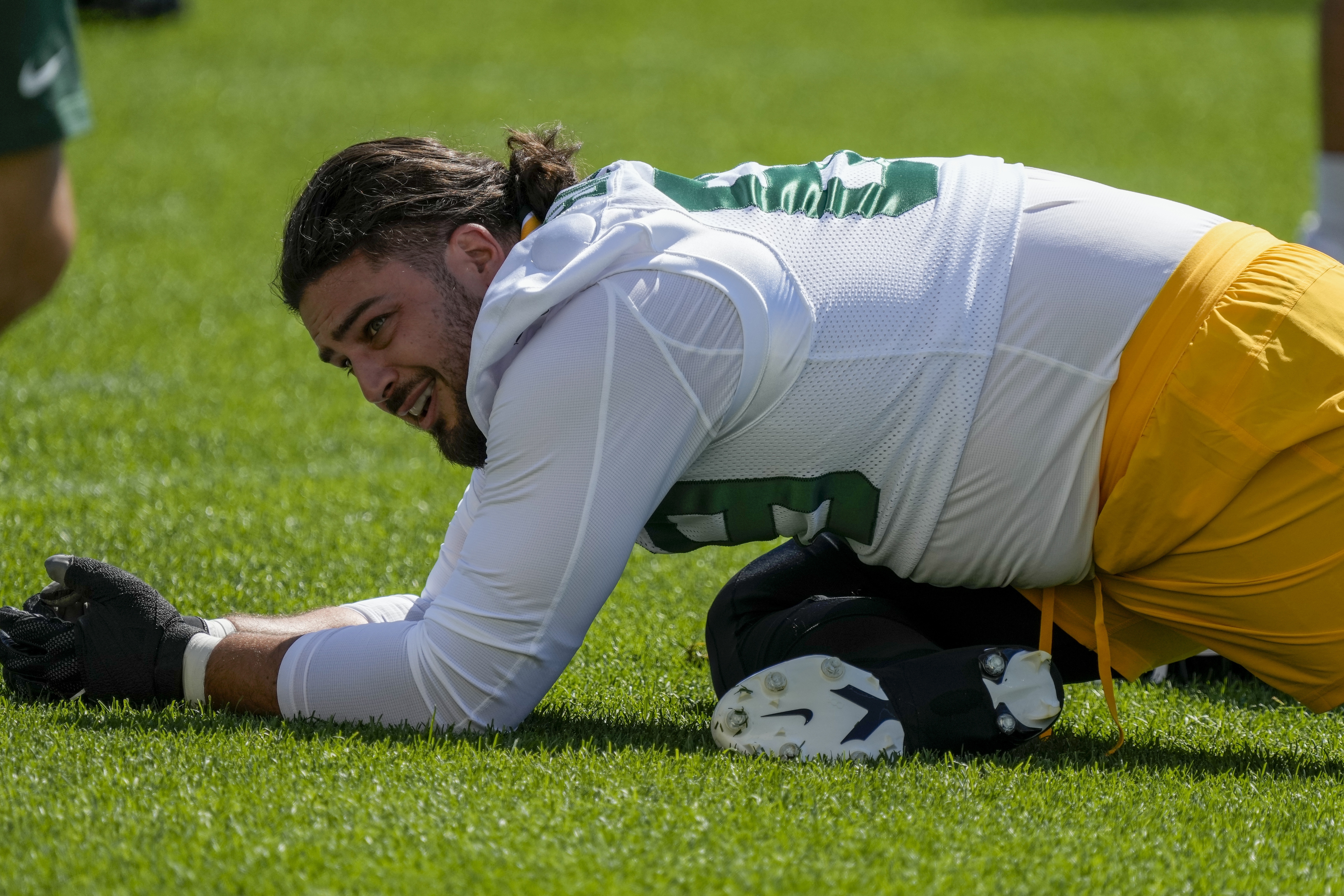 Aaron Rodgers reunites with Randall Cobb at the New York Jets