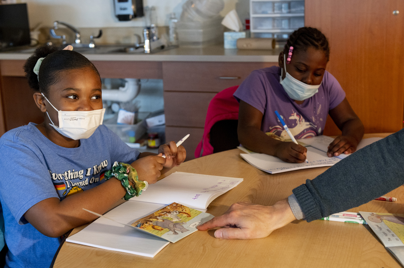 YCS Reading Intervention program at Erickson Elementary