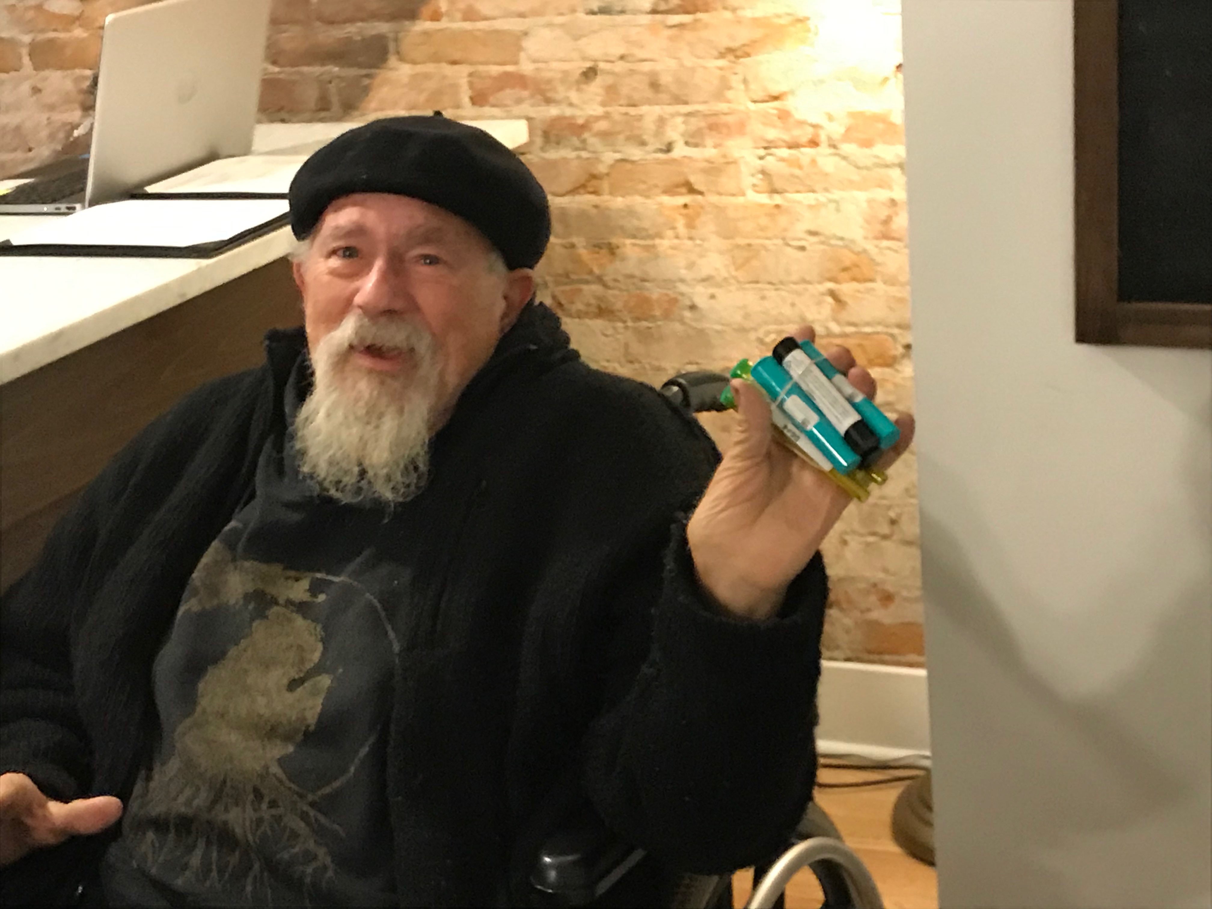 Activist and poet John Sinclair among first to purchase legal recreational  marijuana in Michigan, 50 years after his historic arrest