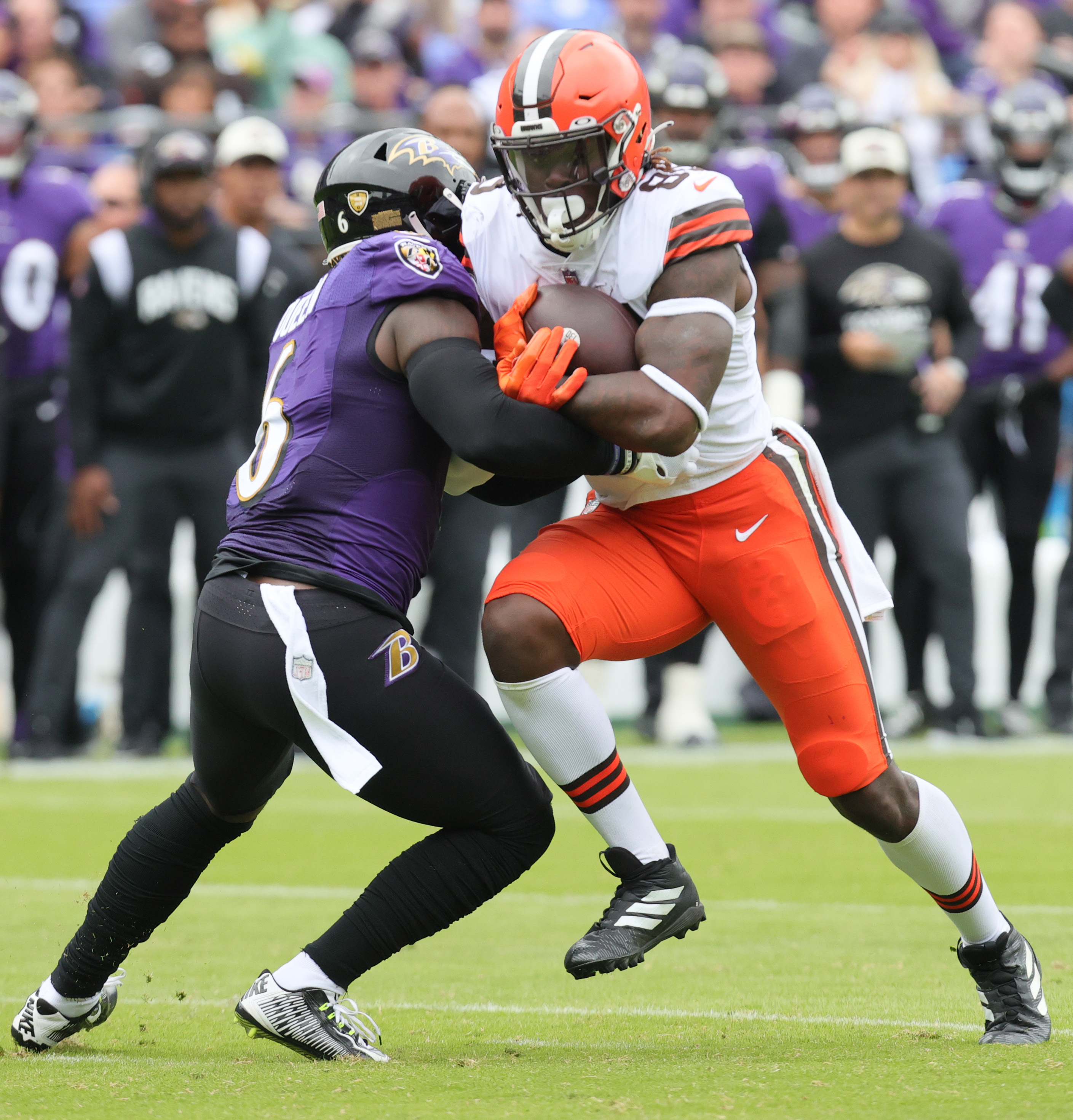 Cleveland Browns vs Baltimore Ravens - October 23, 2022