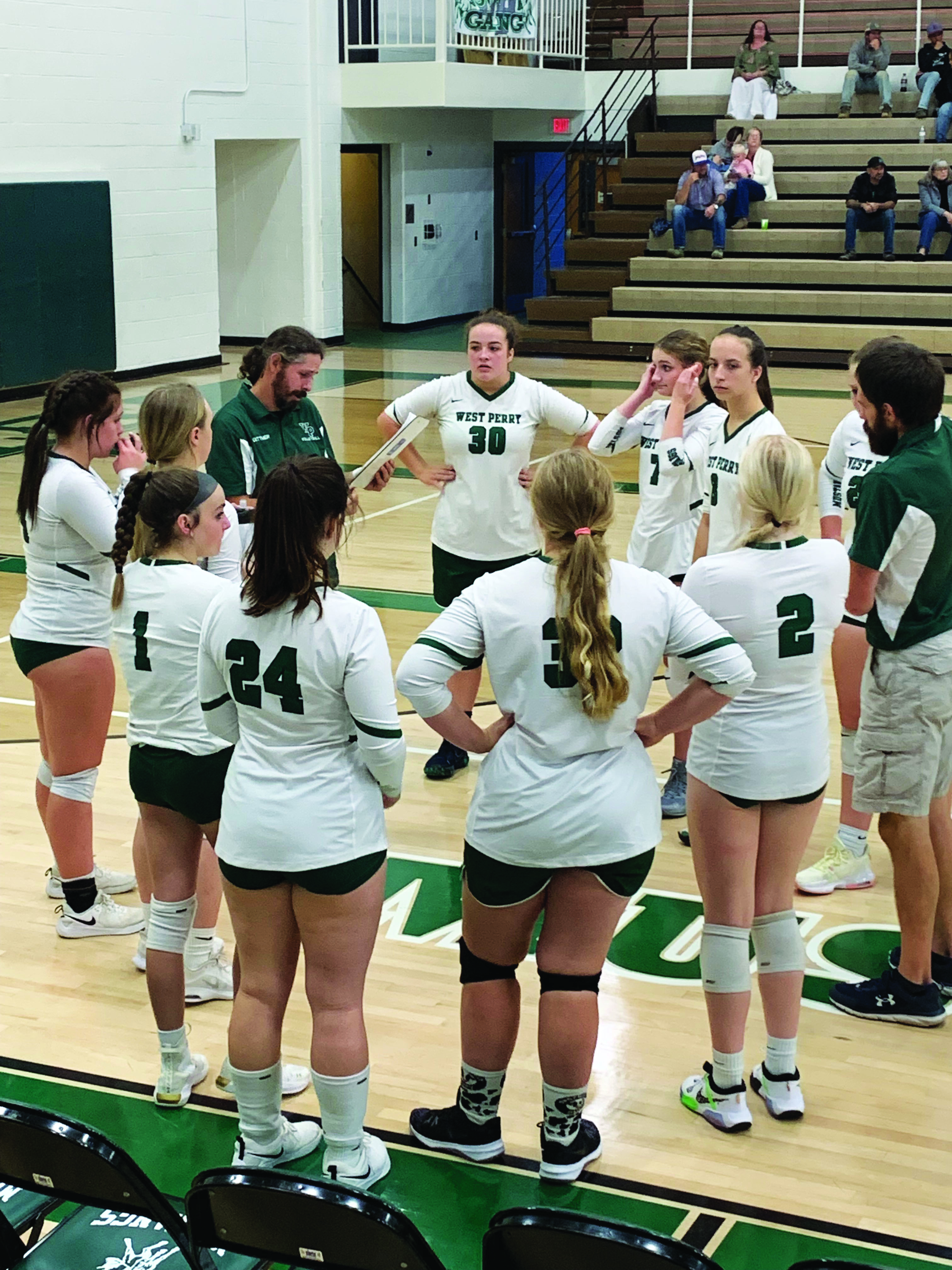 West Perry volleyball sweeps Juniata for win No photo