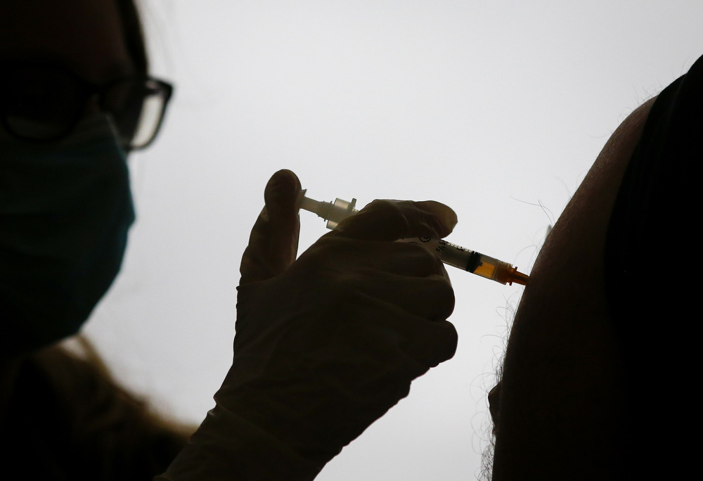 COVID19 vaccination clinic for first responders