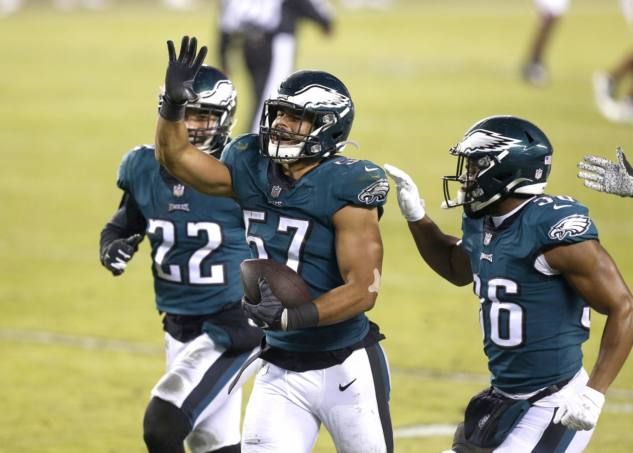 Eagles RB depth chart: Elijah Holyfield, Kenneth Gainwell impress