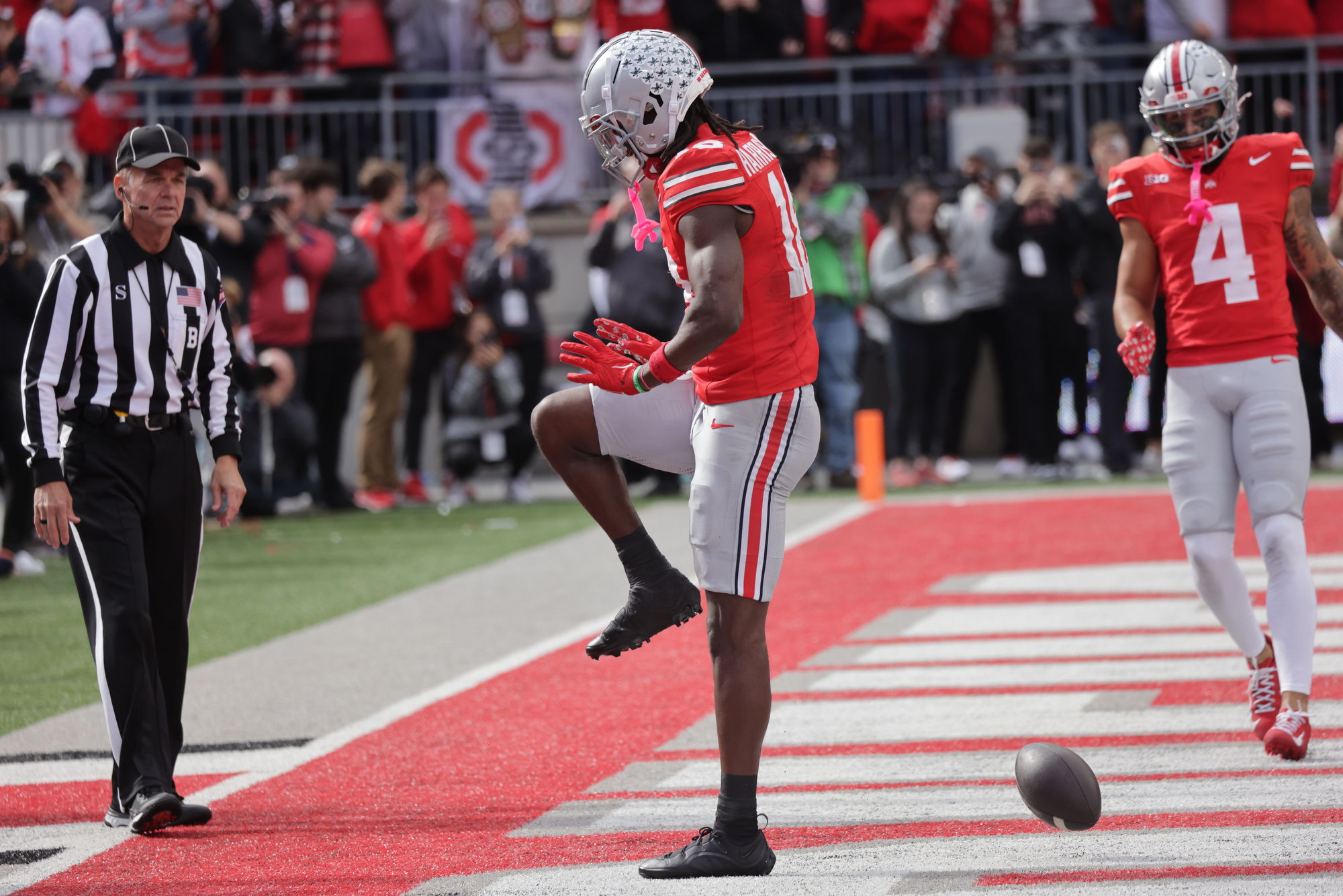 Pro Football Focus - Marvin Harrison Jr. wearing an Apple Watch