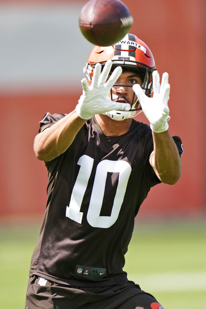 Browns rookie WR Anthony Schwartz reviews Kings Island and Cedar Point