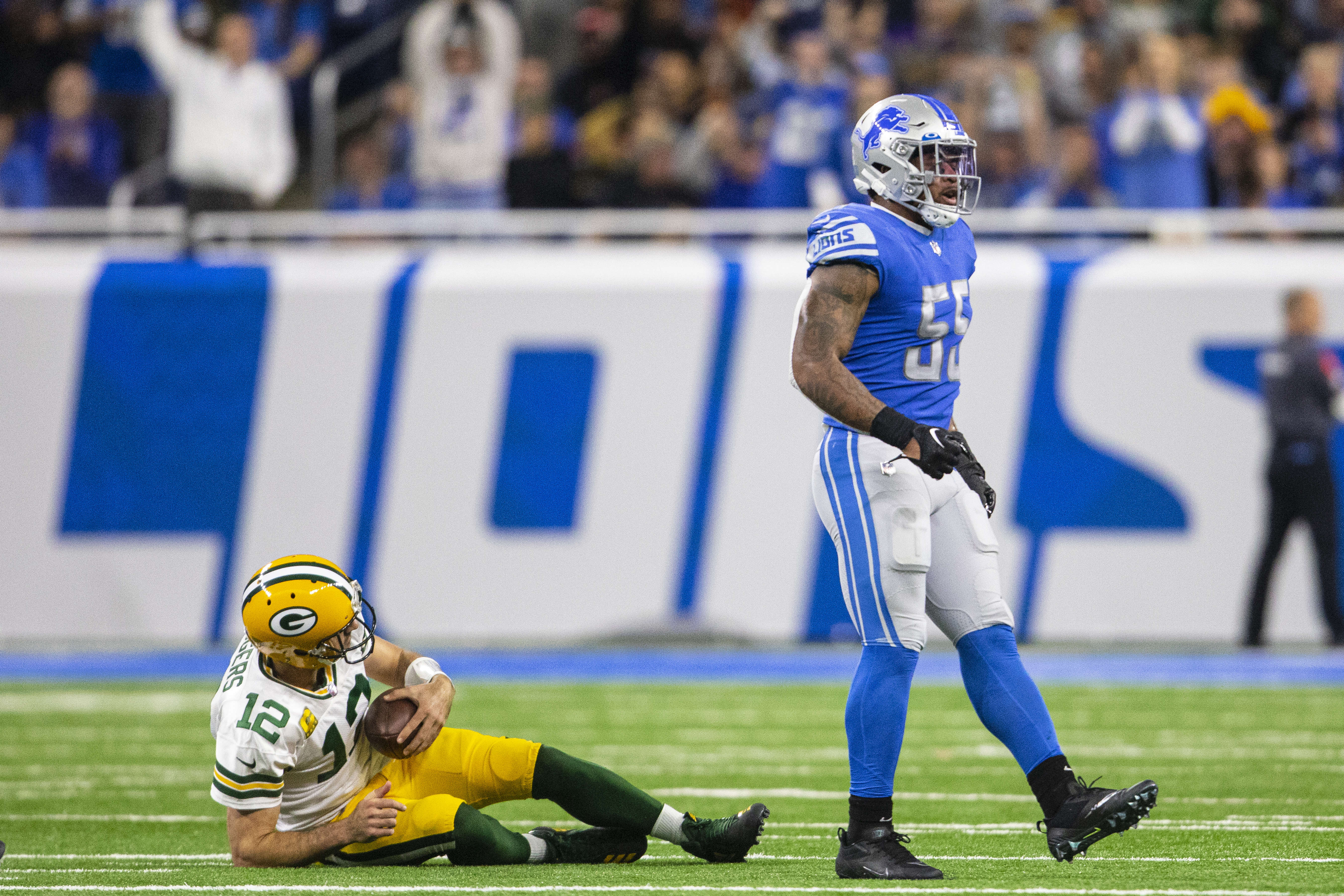 Aaron Rodgers Is Hurt and the Packers Are Humiliated in Loss to Lions - The  New York Times