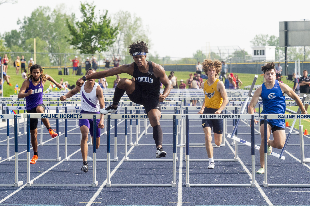 MHSAA track and field regionals at Saline