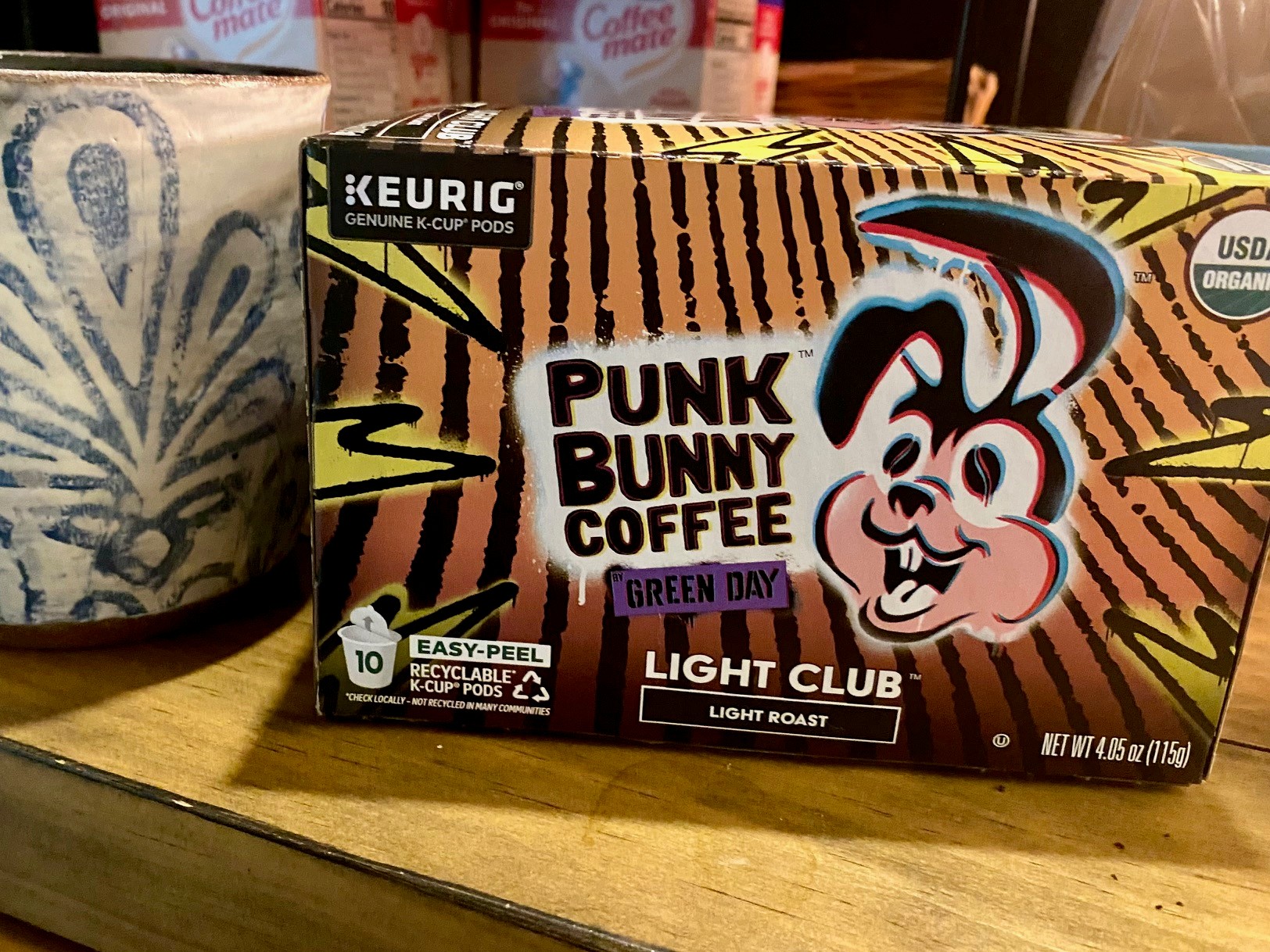 Punk bunnies, caffeine fiends unite! Green Day coffee is gourmet