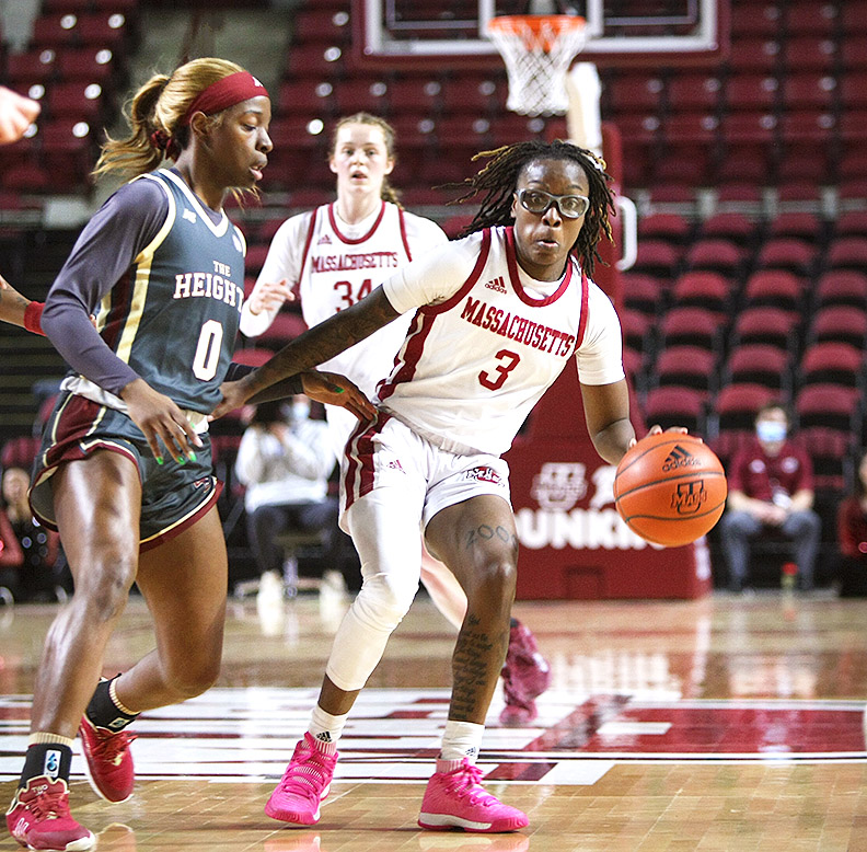 UMass Women's Basketball vs Boston College 12/8/21 - masslive.com