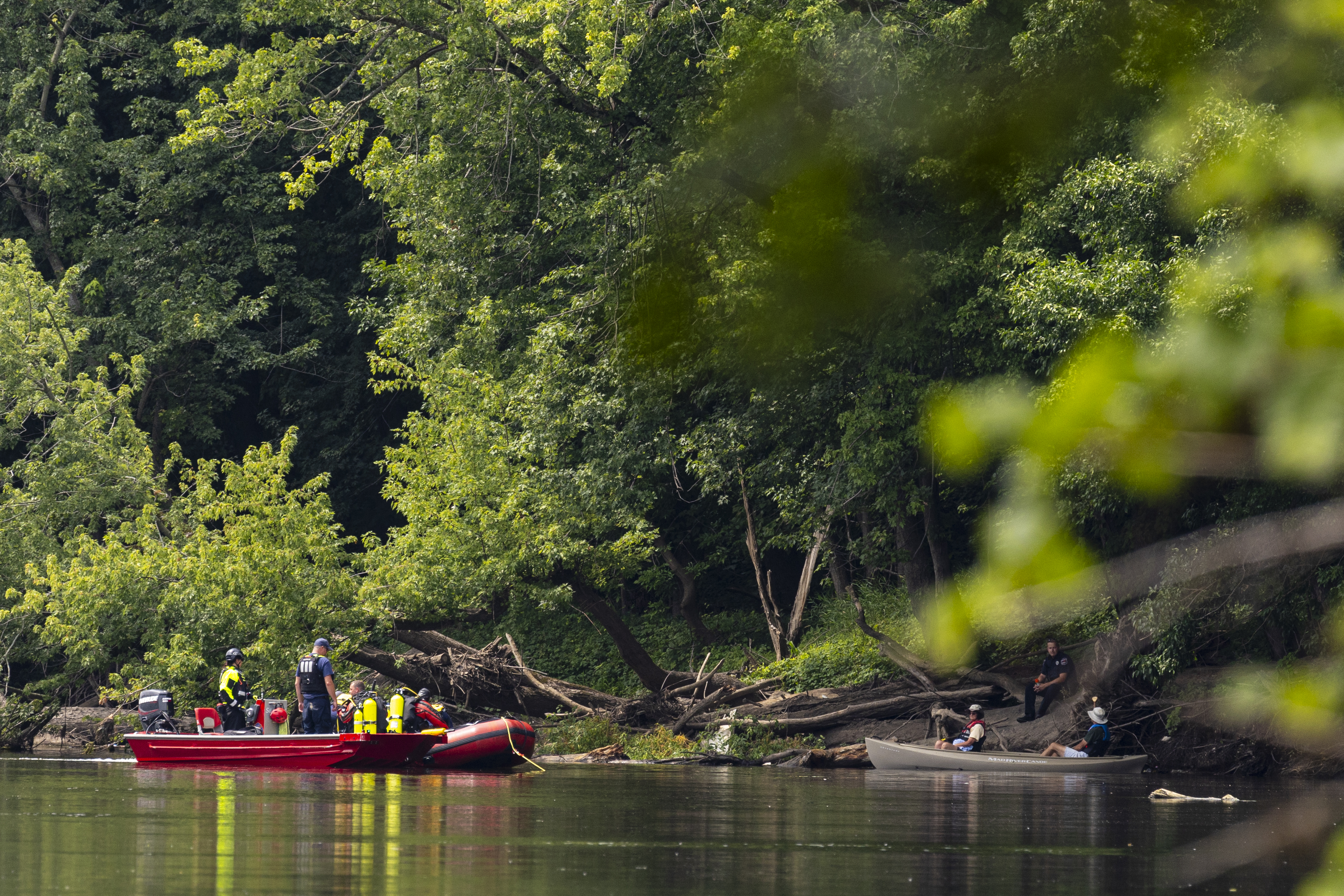Multiple agencies search for person presumed drowned in Grand River ...