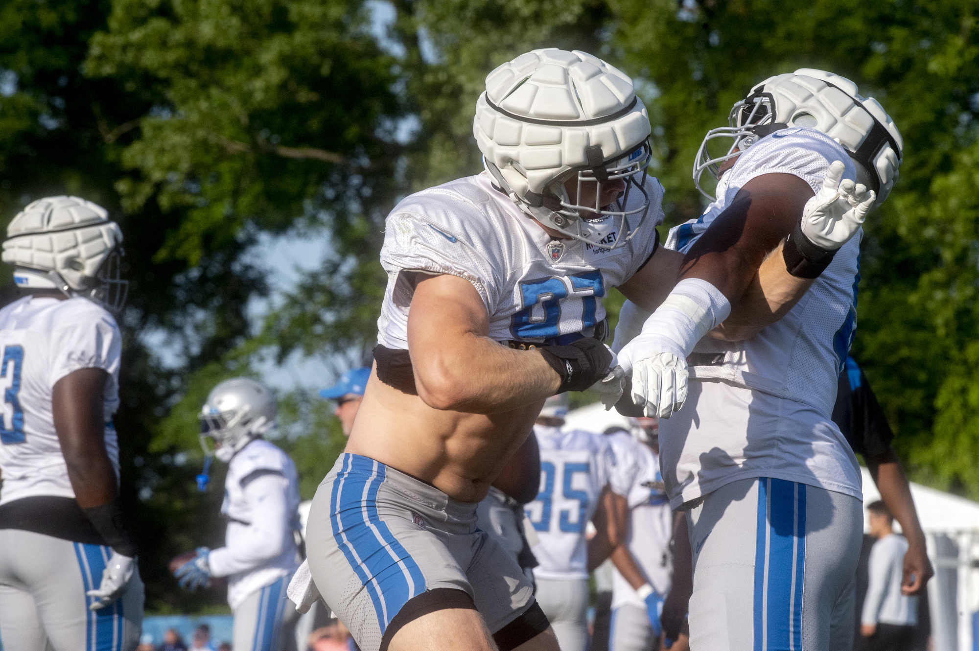 Lions' Aidan Hutchinson, Giants' Kayvon Thibodeaux ready for second NFL  seasons - Sports Illustrated