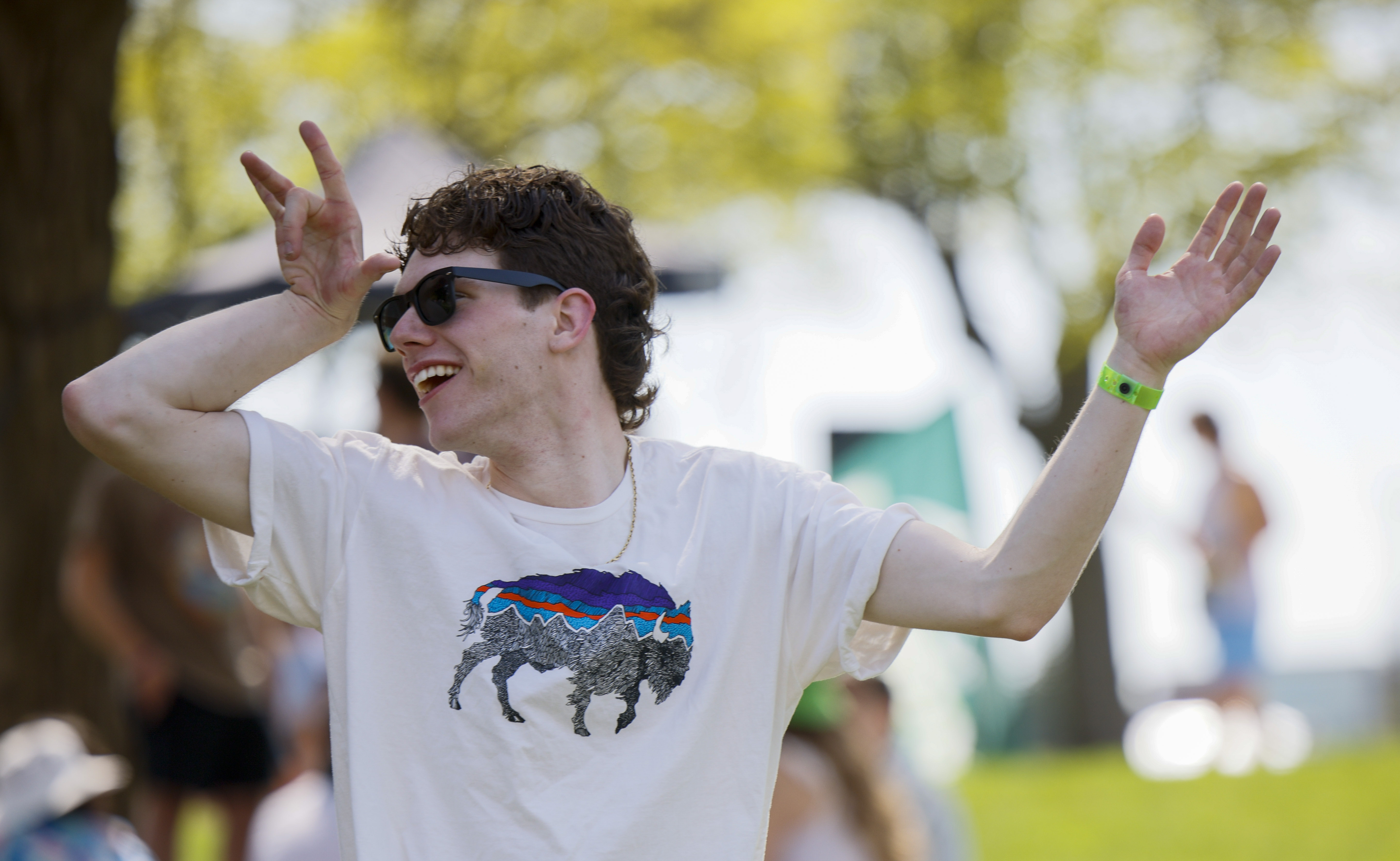 Dolphy Day at Le Moyne College takes advantage of record heat