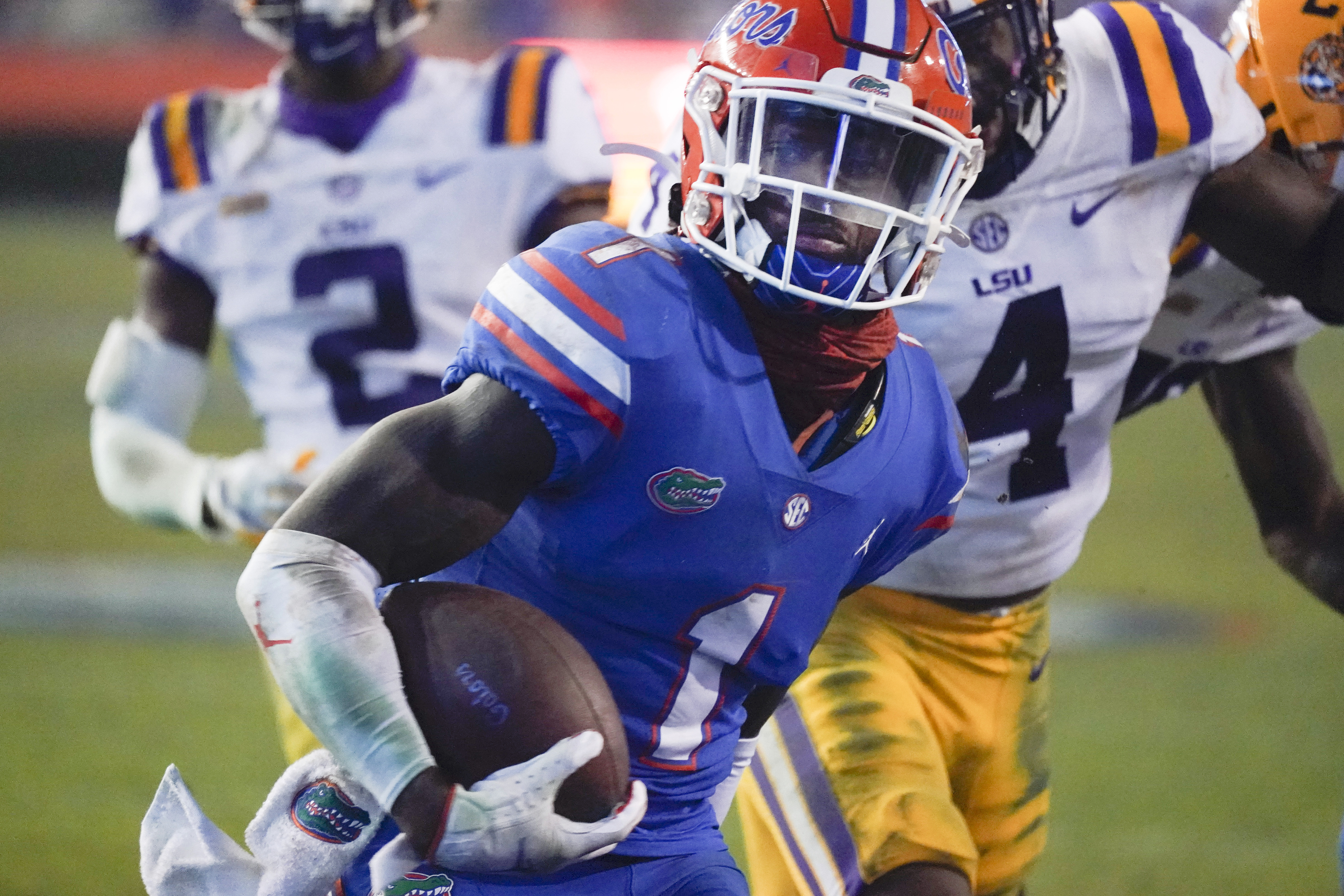 Kadarius Toney looks like an impact player for the Gators' offense