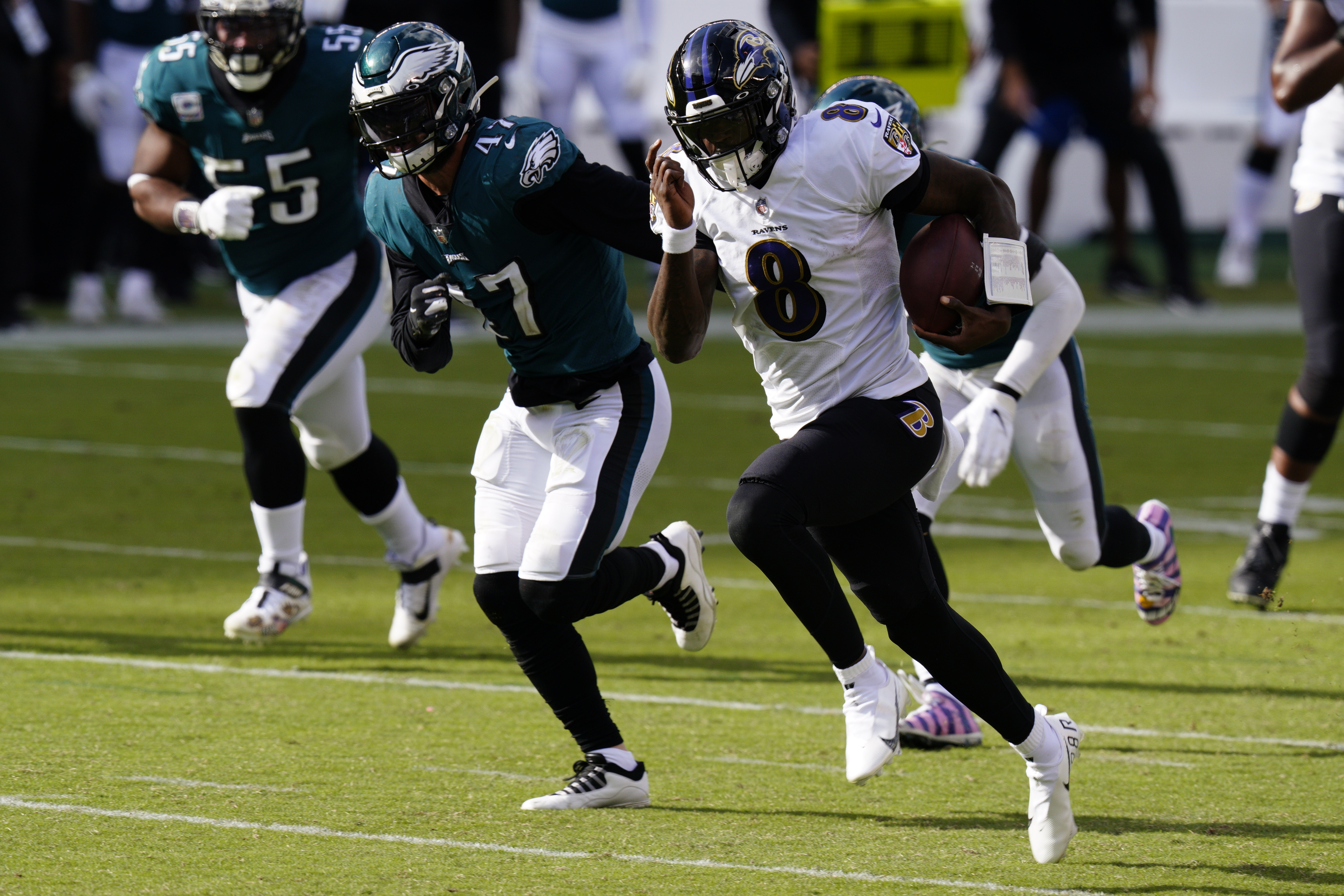 Baltimore Ravens, despite sloppiness, hold off Eagles in 30-28 win: How it  happened 