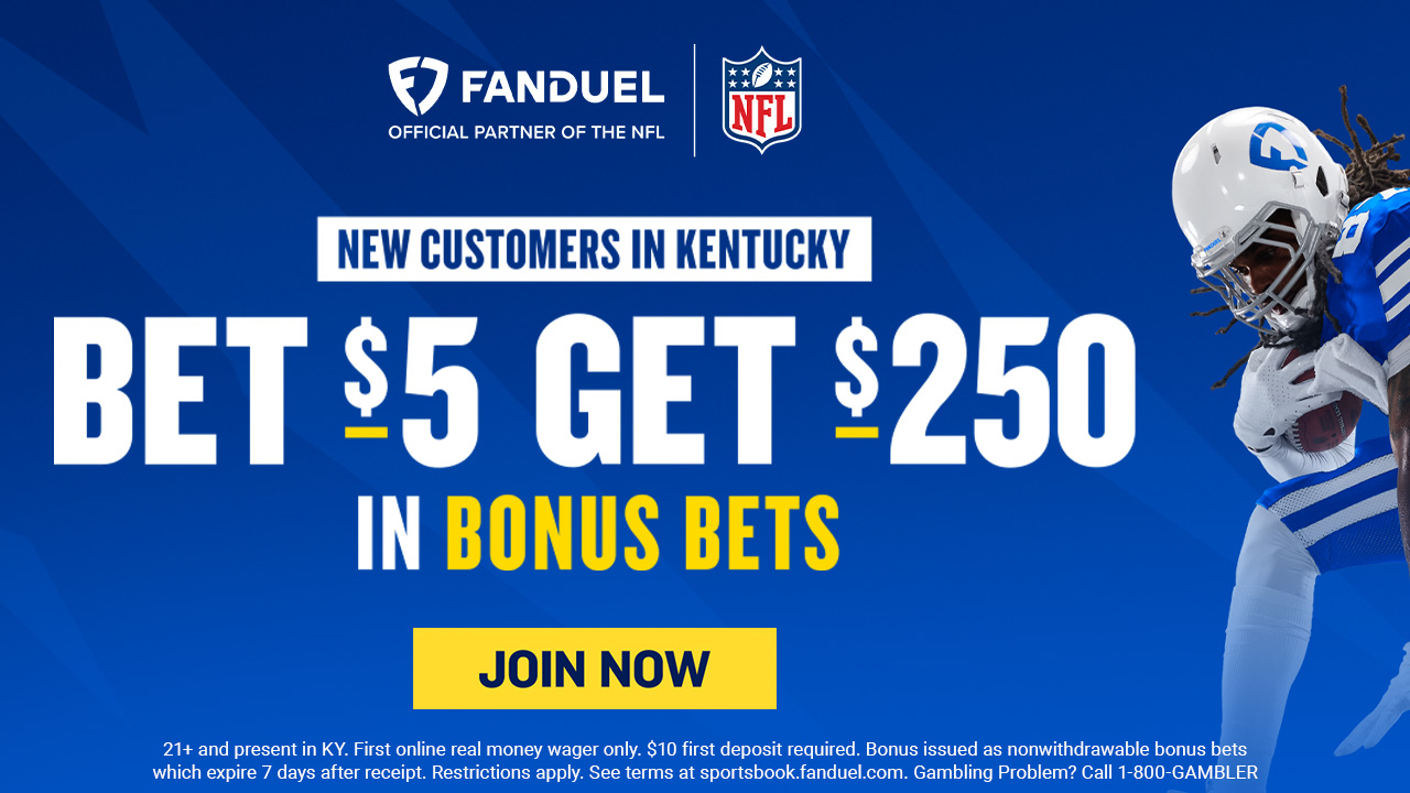 FanDuel Kentucky Promo Code: New users Bet $5, and Receive $200 in Bonus  Bets for Kentucky vs. Florida 