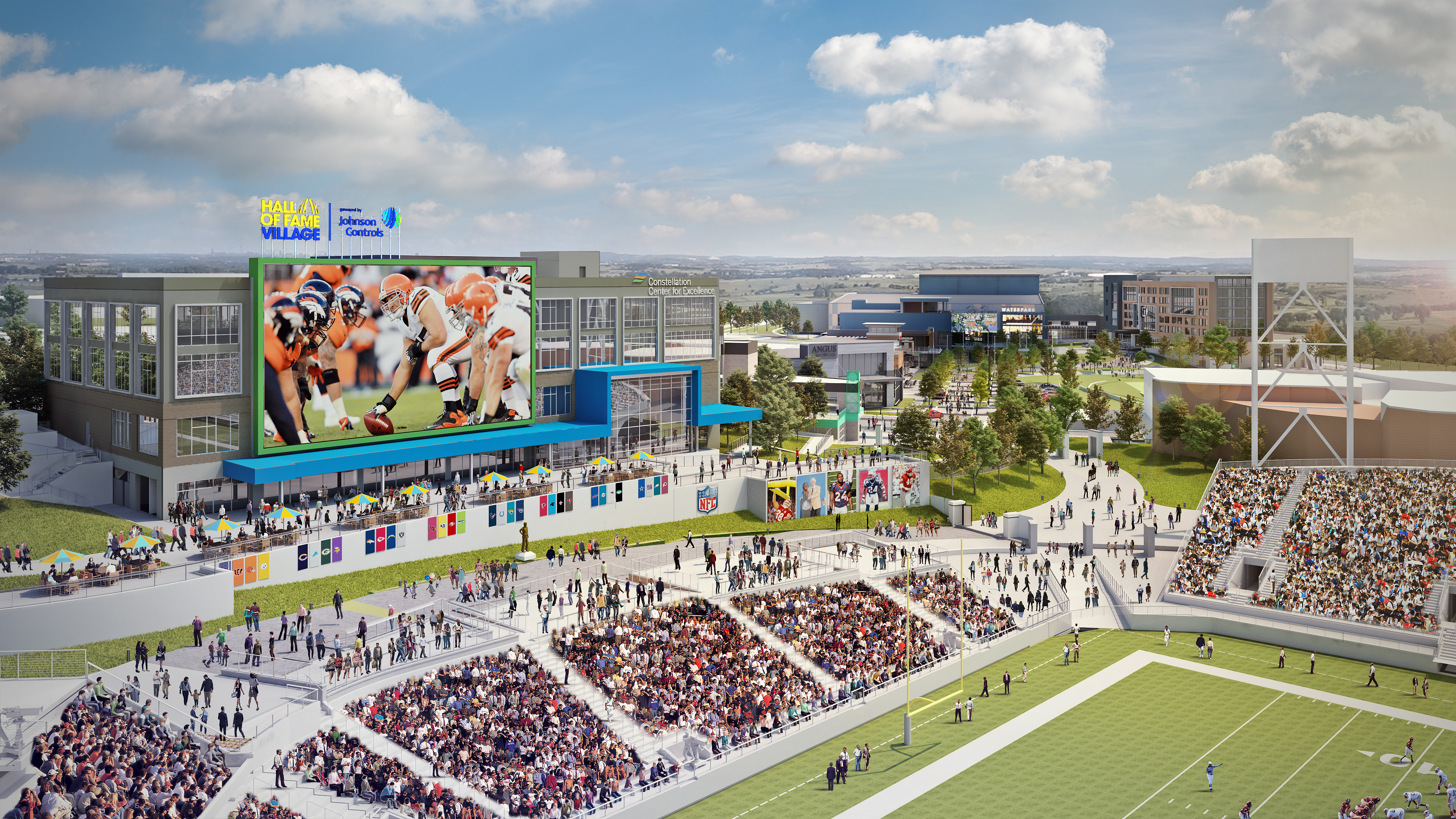 Fans ready for Pro Football Hall of Fame expansion