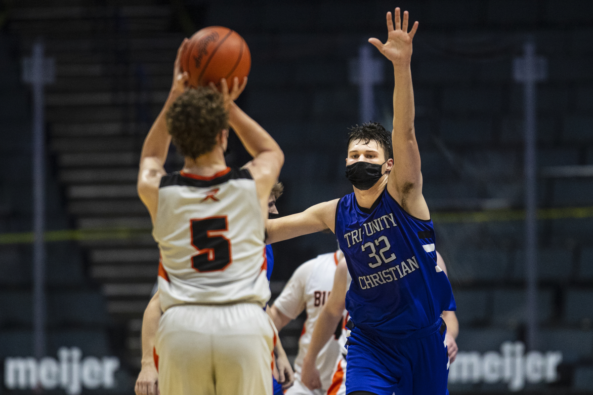Wyoming Tri-unity Christian boys defeat Rudyard 61-43 to advance to D4 ...