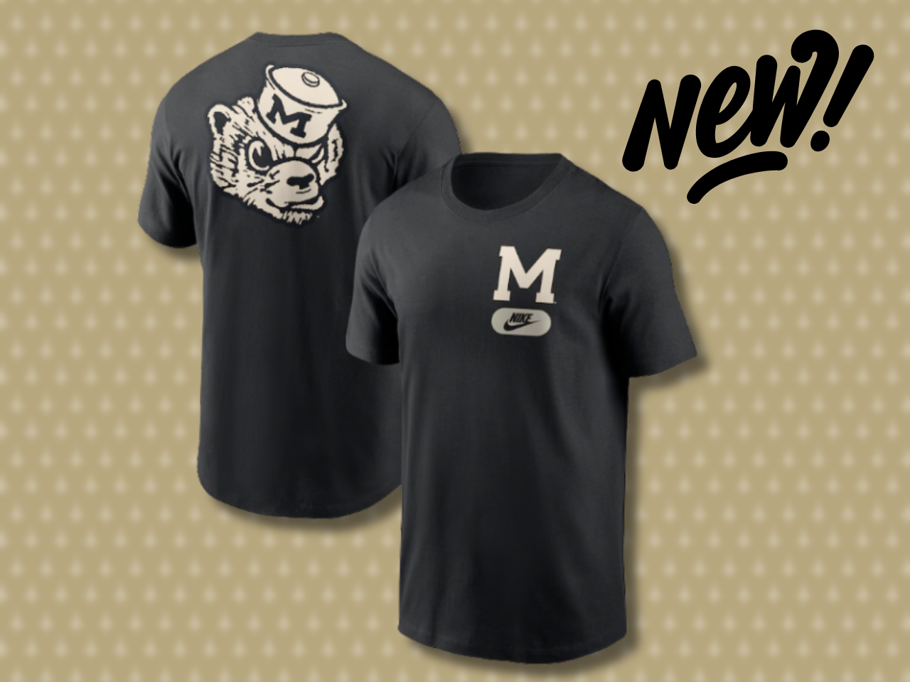 Michigan Wolverines Nike gear 2025: New vintage logo