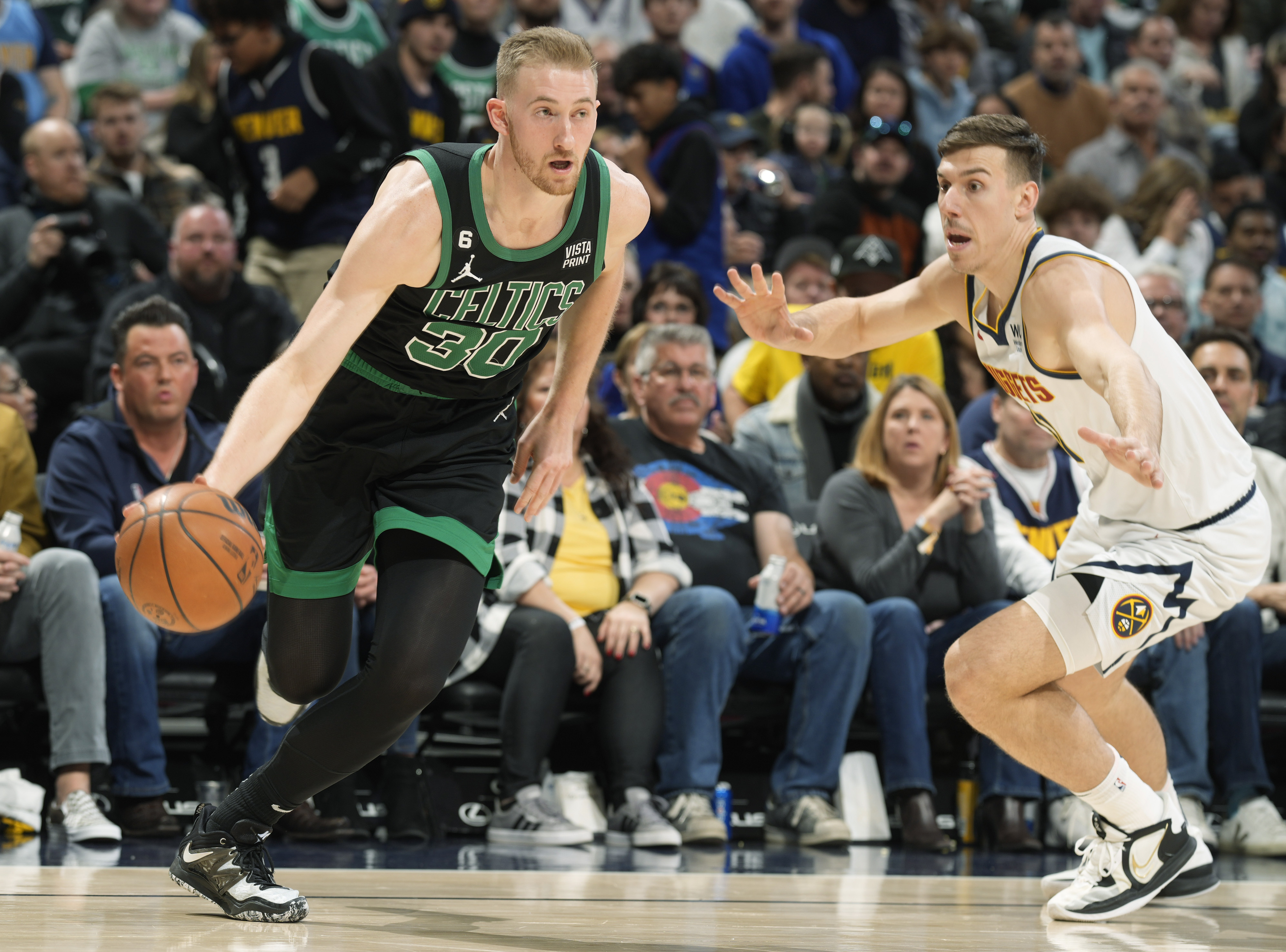 How Celtics' Sam Hauser is coming into full form after another career-high  scoring night - The Athletic