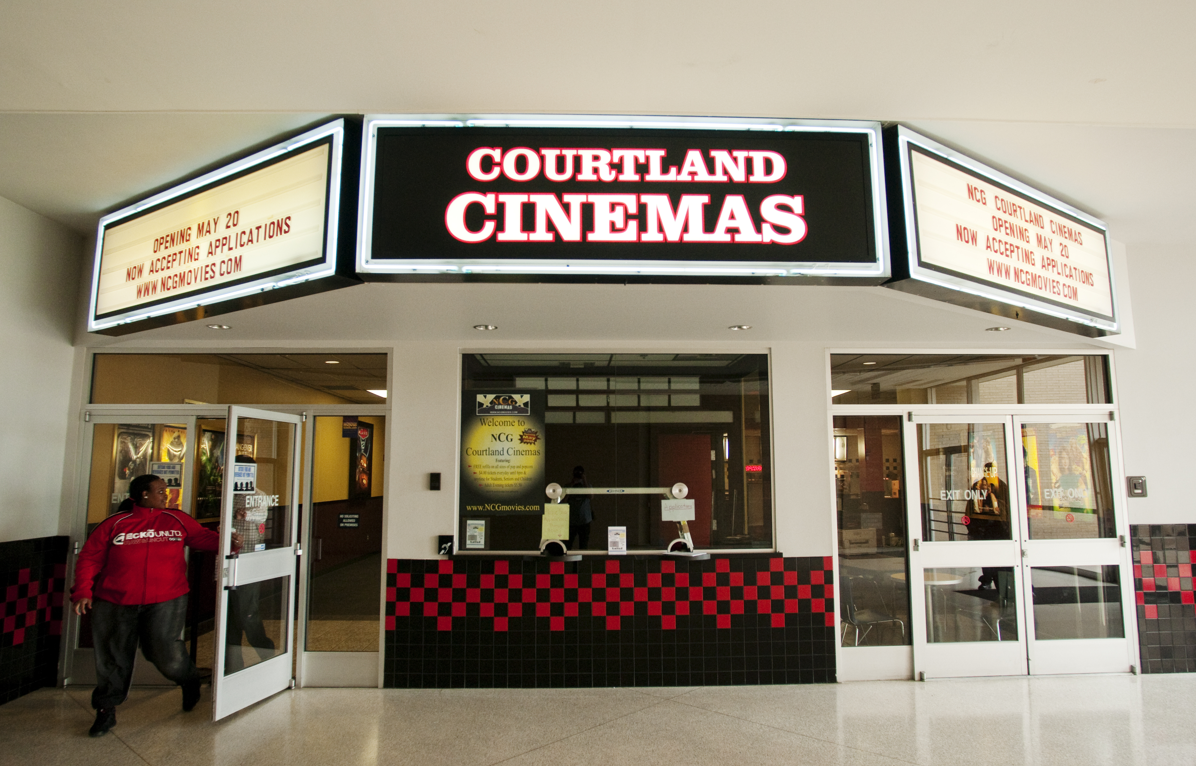 Burton s NCG Courtland Cinemas permanently closes its doors