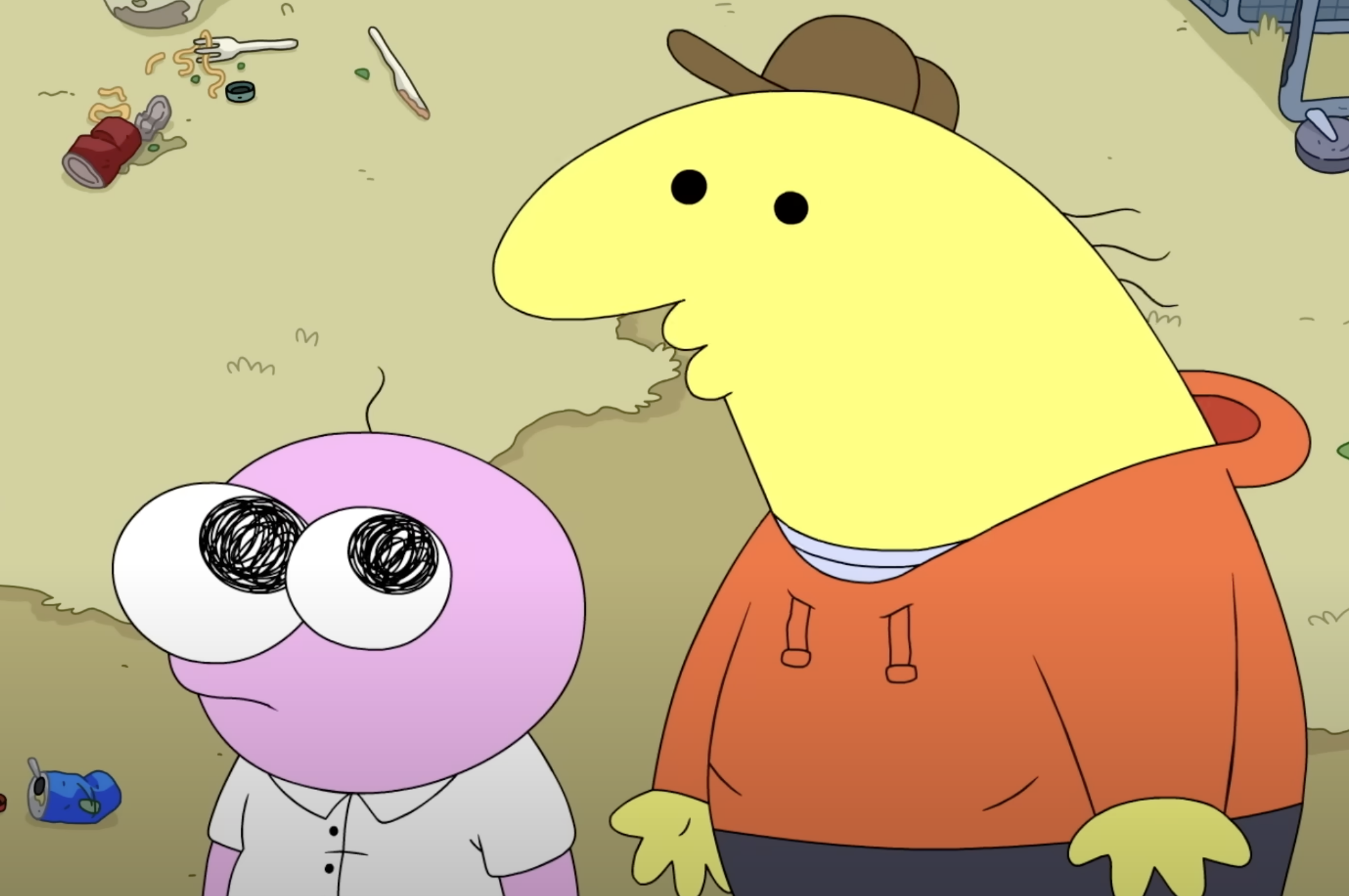 Where can I watch the new episode of 'Smiling Friends' for free